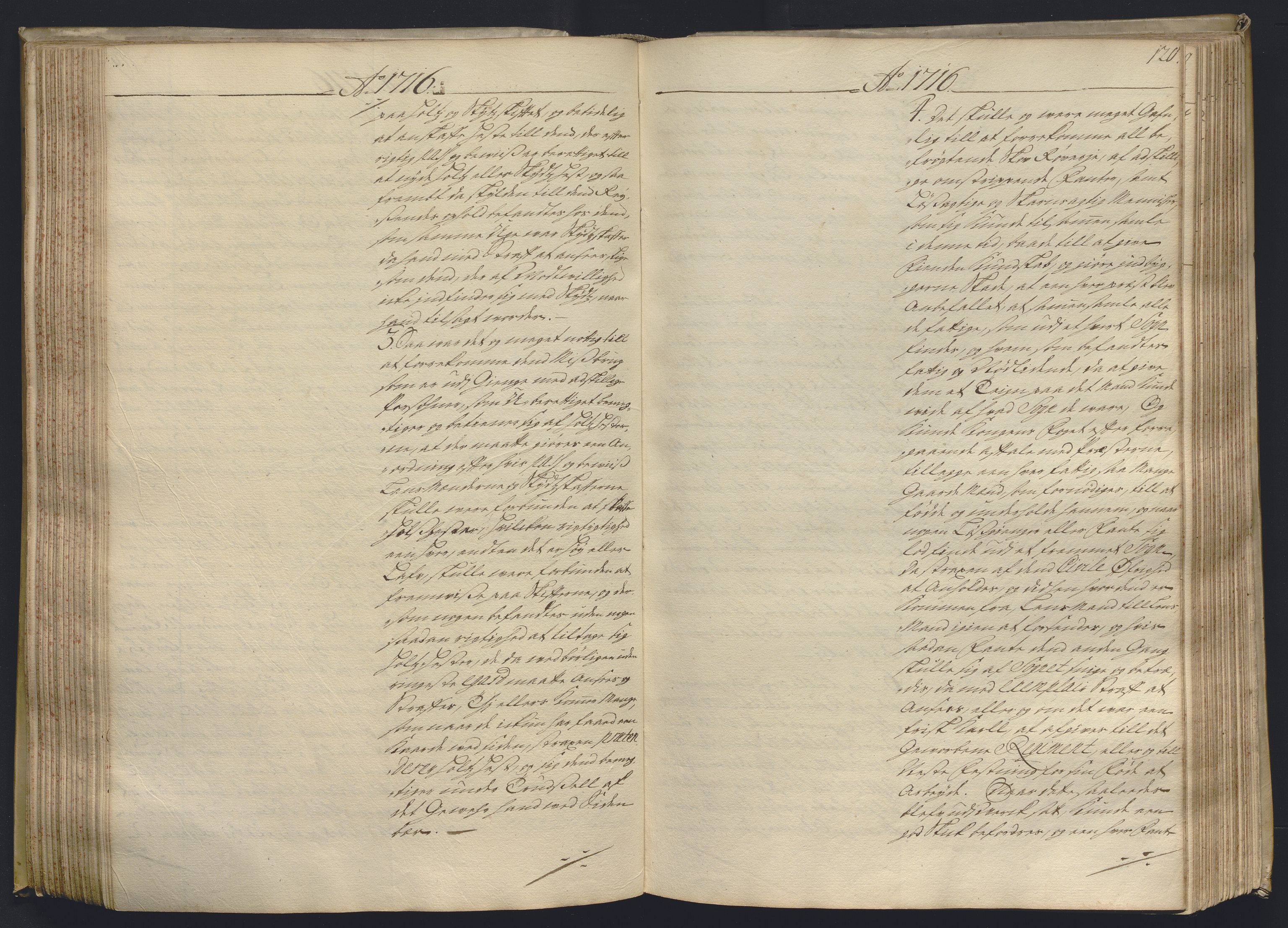 Kristiania stiftamt, AV/SAO-A-10386/B/Ba/L0004: Kopibok, 1715-1717, p. 119b-120a