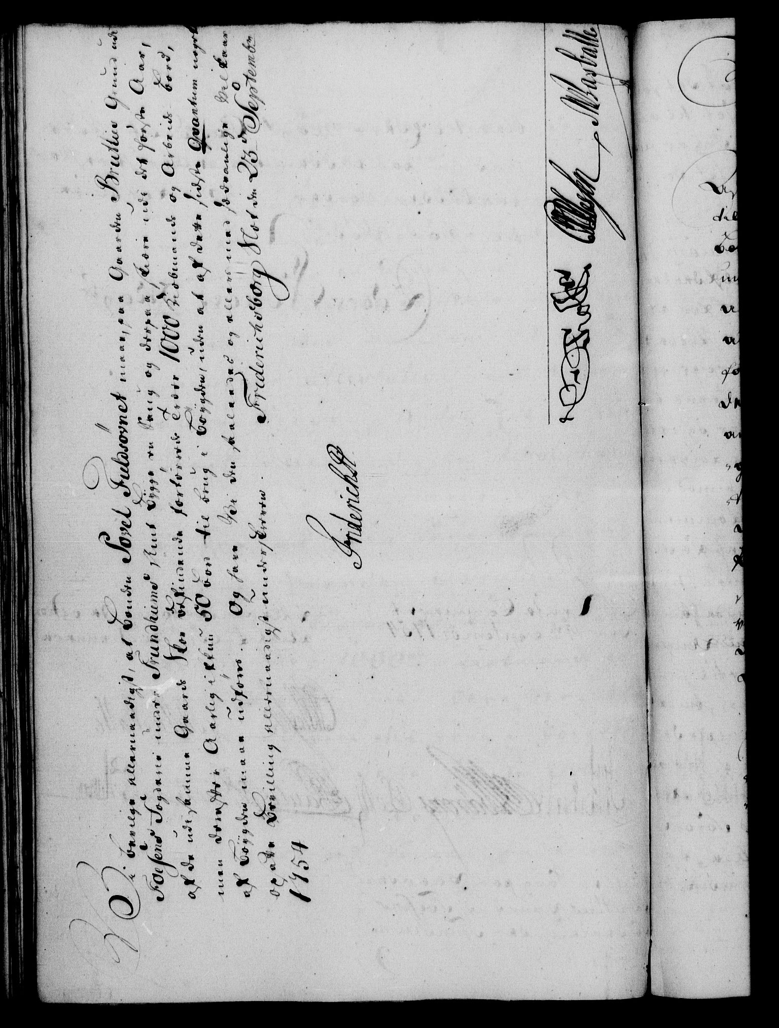 Rentekammeret, Kammerkanselliet, RA/EA-3111/G/Gf/Gfa/L0036: Norsk relasjons- og resolusjonsprotokoll (merket RK 52.36), 1754, p. 615