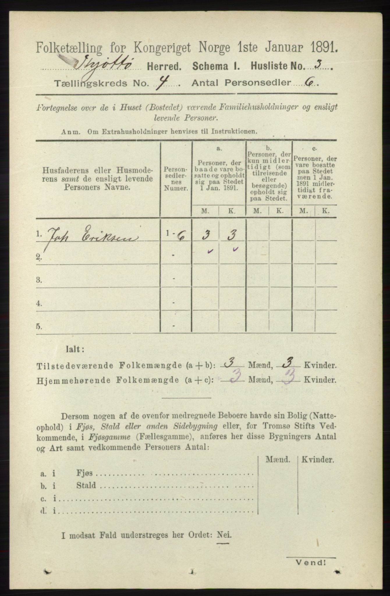 RA, 1891 census for 1817 Tjøtta, 1891, p. 1703