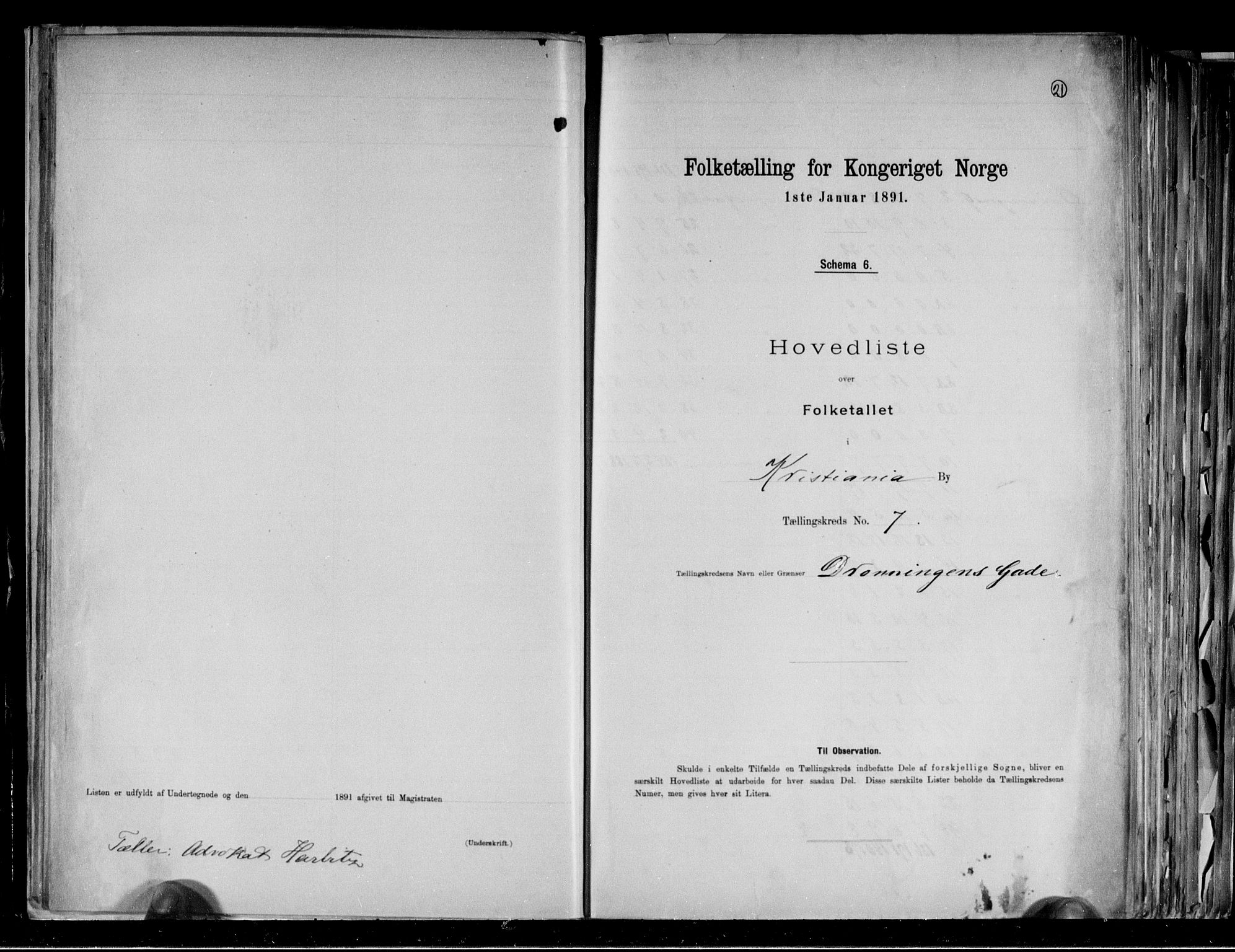 RA, 1891 census for 0301 Kristiania, 1891, p. 159