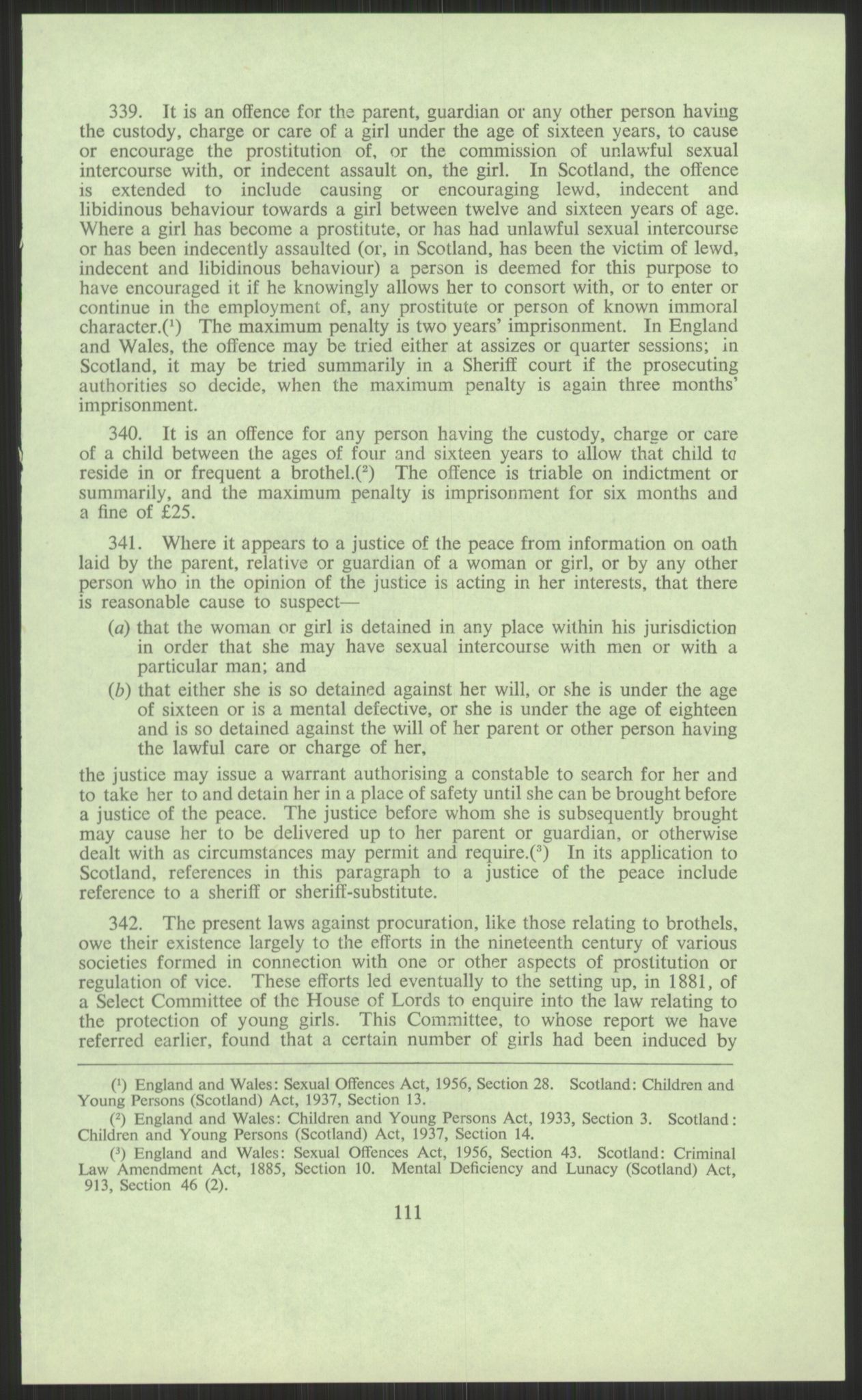 Justisdepartementet, Lovavdelingen, AV/RA-S-3212/D/De/L0029/0001: Straffeloven / Straffelovens revisjon: 5 - Ot. prp. nr.  41 - 1945: Homoseksualiet. 3 mapper, 1956-1970, p. 695