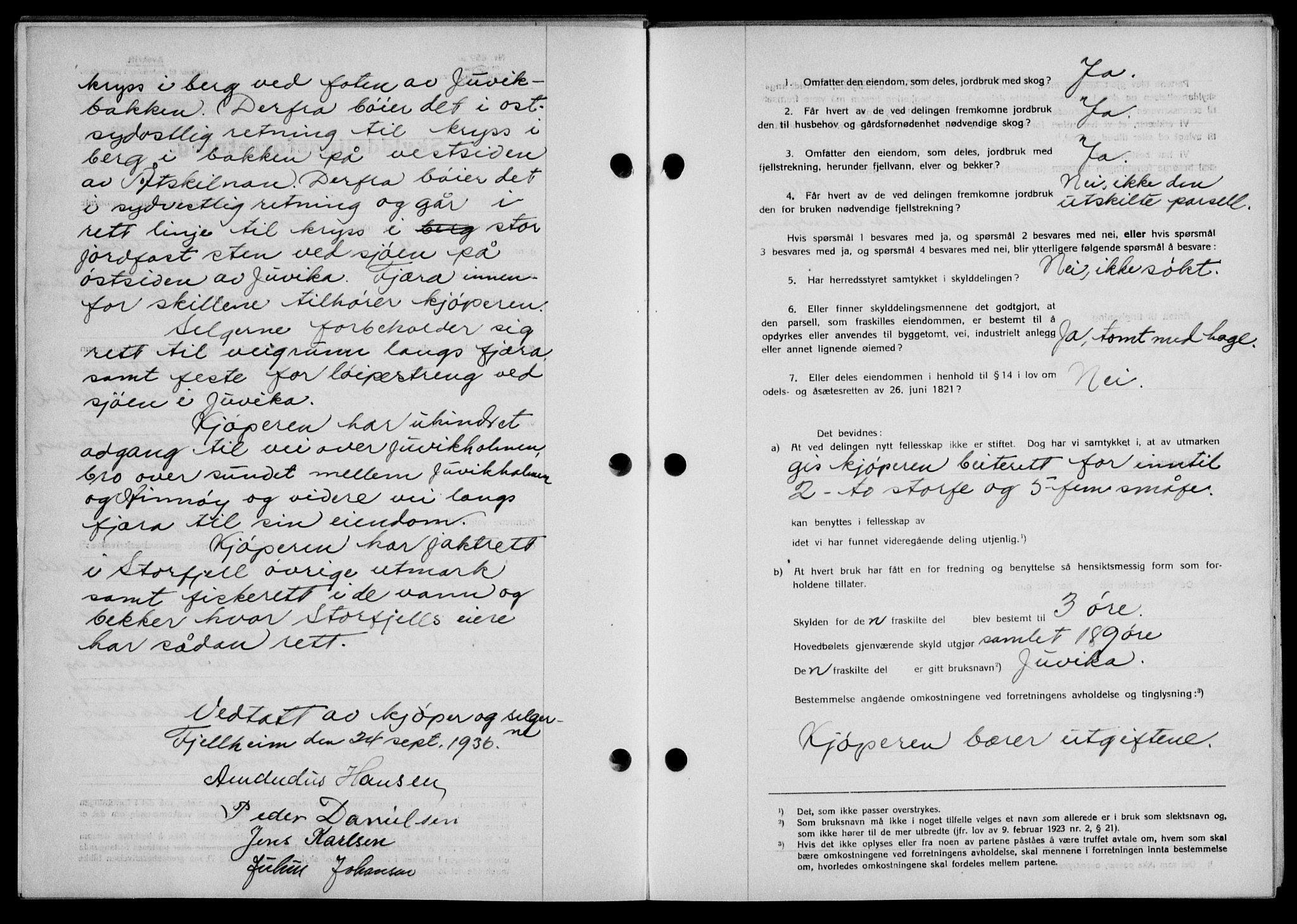 Lofoten sorenskriveri, SAT/A-0017/1/2/2C/L0003a: Mortgage book no. 3a, 1937-1938, Diary no: : 2274/1937