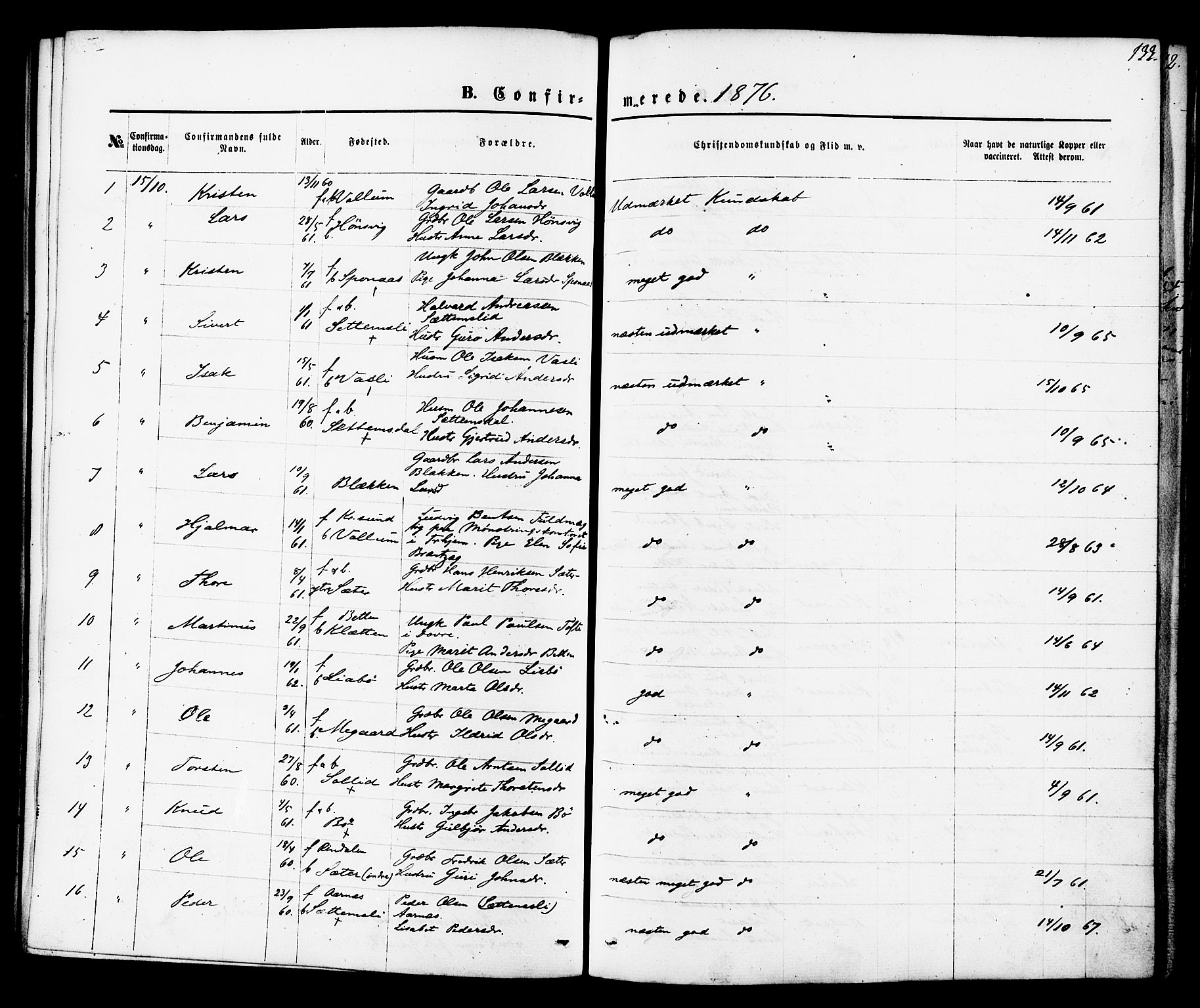 Ministerialprotokoller, klokkerbøker og fødselsregistre - Møre og Romsdal, AV/SAT-A-1454/576/L0884: Parish register (official) no. 576A02, 1865-1879, p. 133