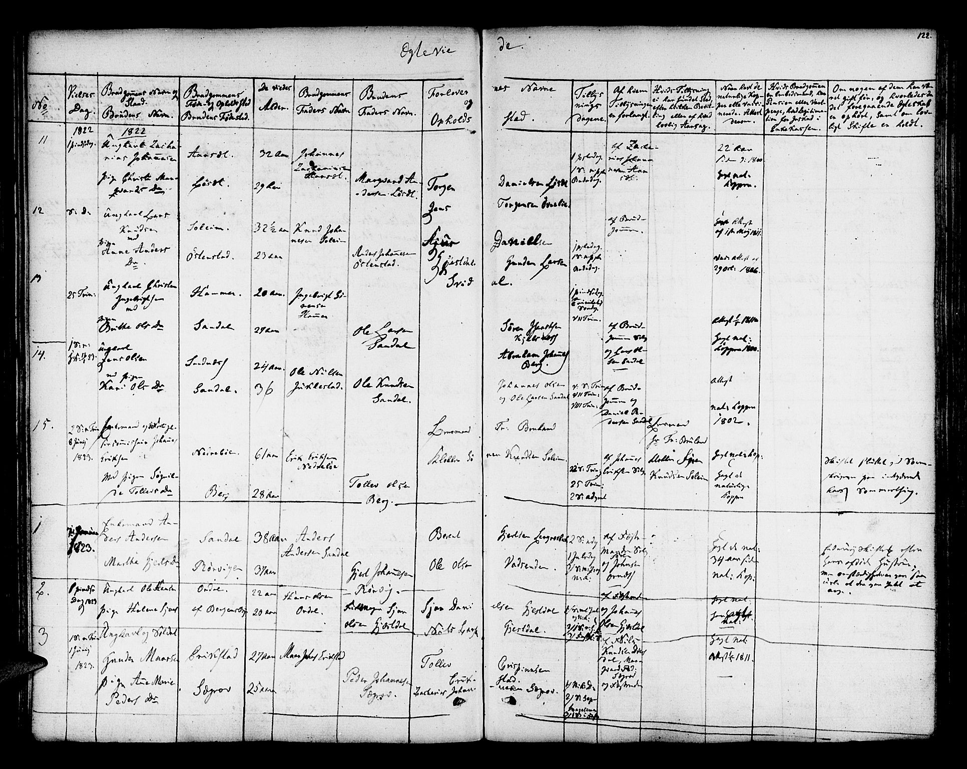 Jølster sokneprestembete, SAB/A-80701/H/Haa/Haaa/L0008: Parish register (official) no. A 8, 1821-1833, p. 122