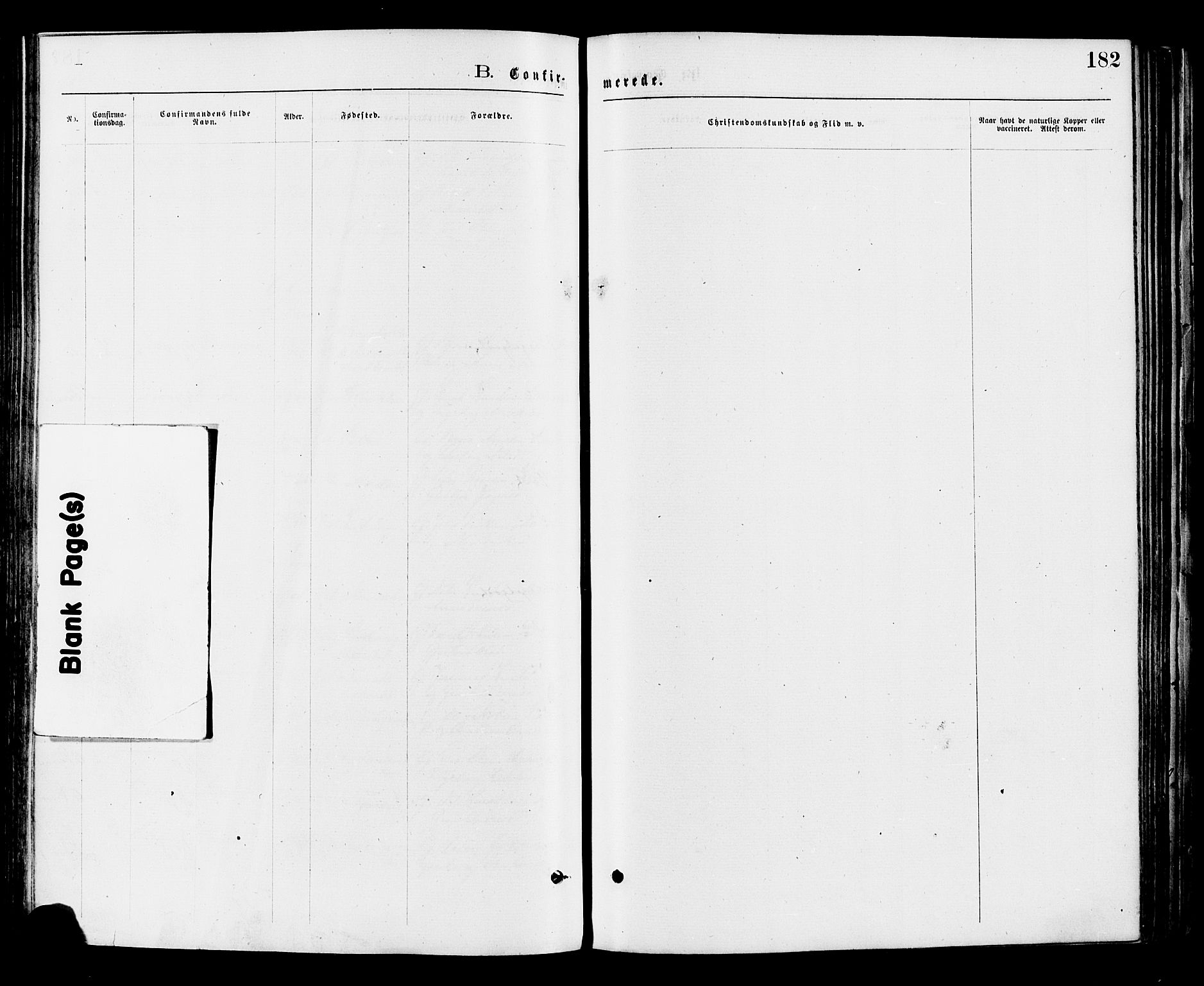 Nord-Aurdal prestekontor, SAH/PREST-132/H/Ha/Haa/L0009: Parish register (official) no. 9, 1876-1882, p. 182