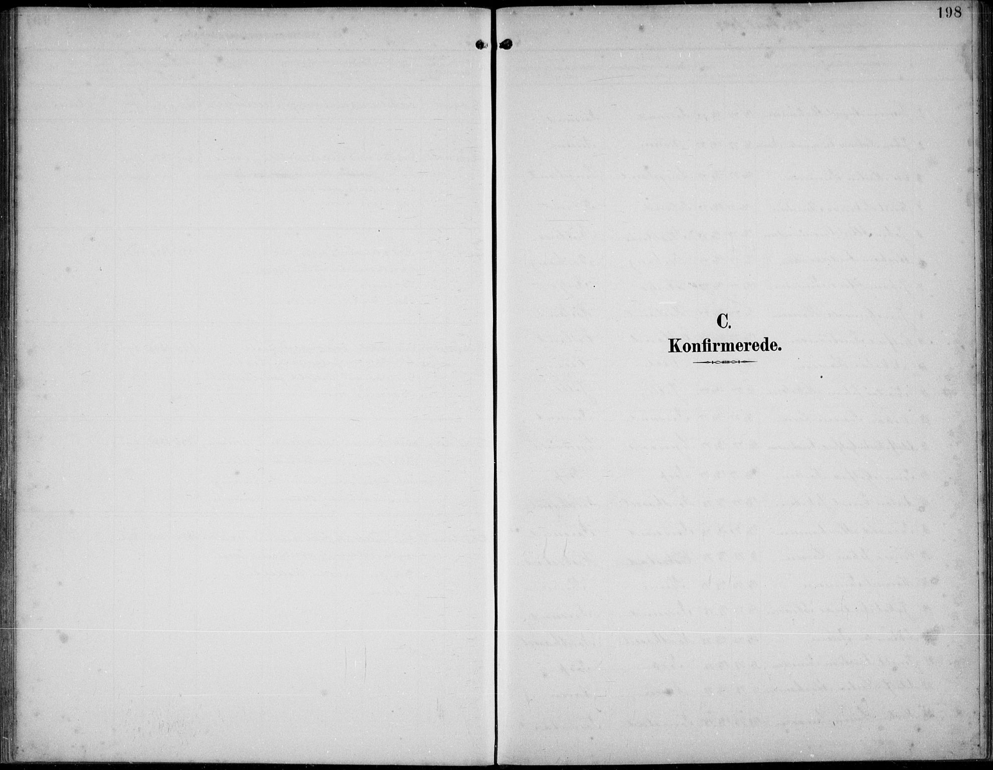 Lista sokneprestkontor, AV/SAK-1111-0027/F/Fb/L0005: Parish register (copy) no. B 5, 1892-1923, p. 198
