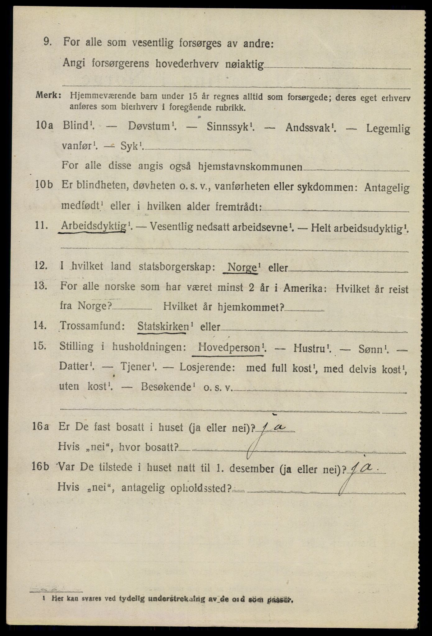 SAO, 1920 census for Nittedal, 1920, p. 6689