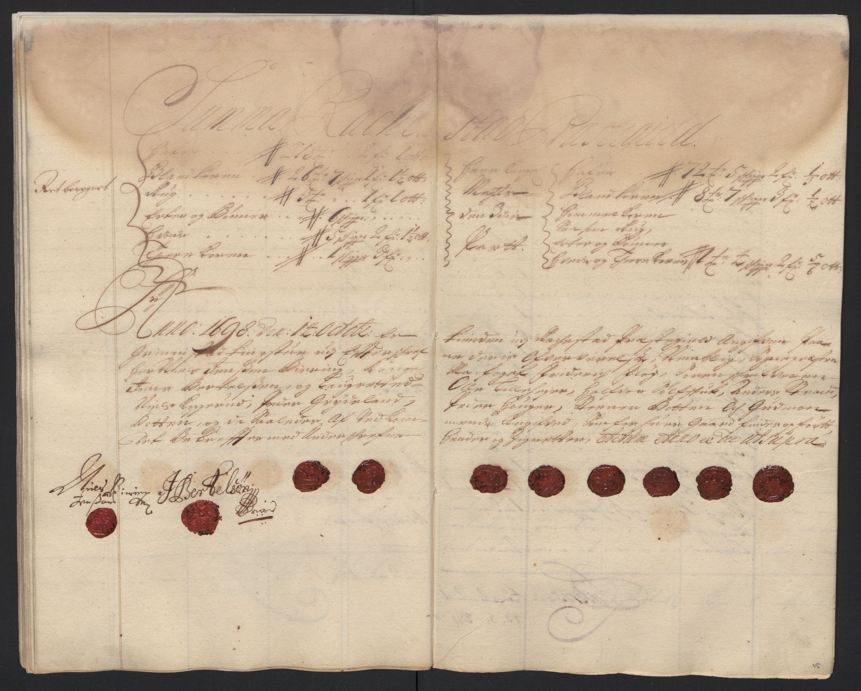 Rentekammeret inntil 1814, Reviderte regnskaper, Fogderegnskap, AV/RA-EA-4092/R07/L0288: Fogderegnskap Rakkestad, Heggen og Frøland, 1698, p. 41