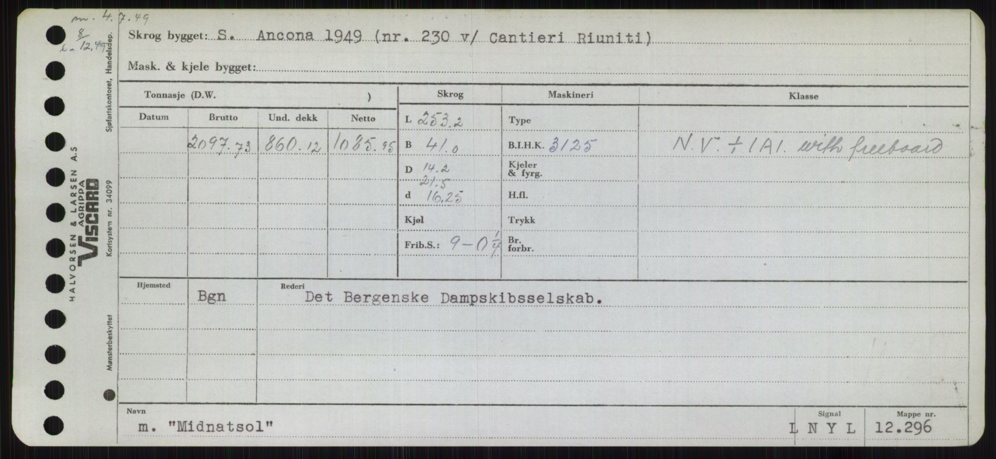 Sjøfartsdirektoratet med forløpere, Skipsmålingen, RA/S-1627/H/Hb/L0003: Fartøy, I-N, p. 355