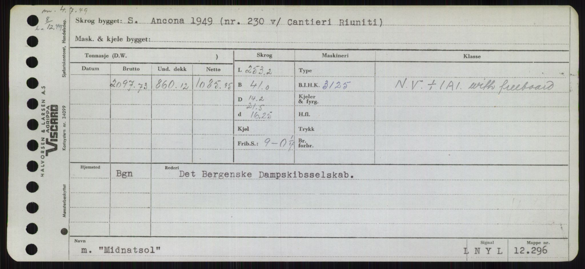 Sjøfartsdirektoratet med forløpere, Skipsmålingen, AV/RA-S-1627/H/Hb/L0003: Fartøy, I-N, p. 355