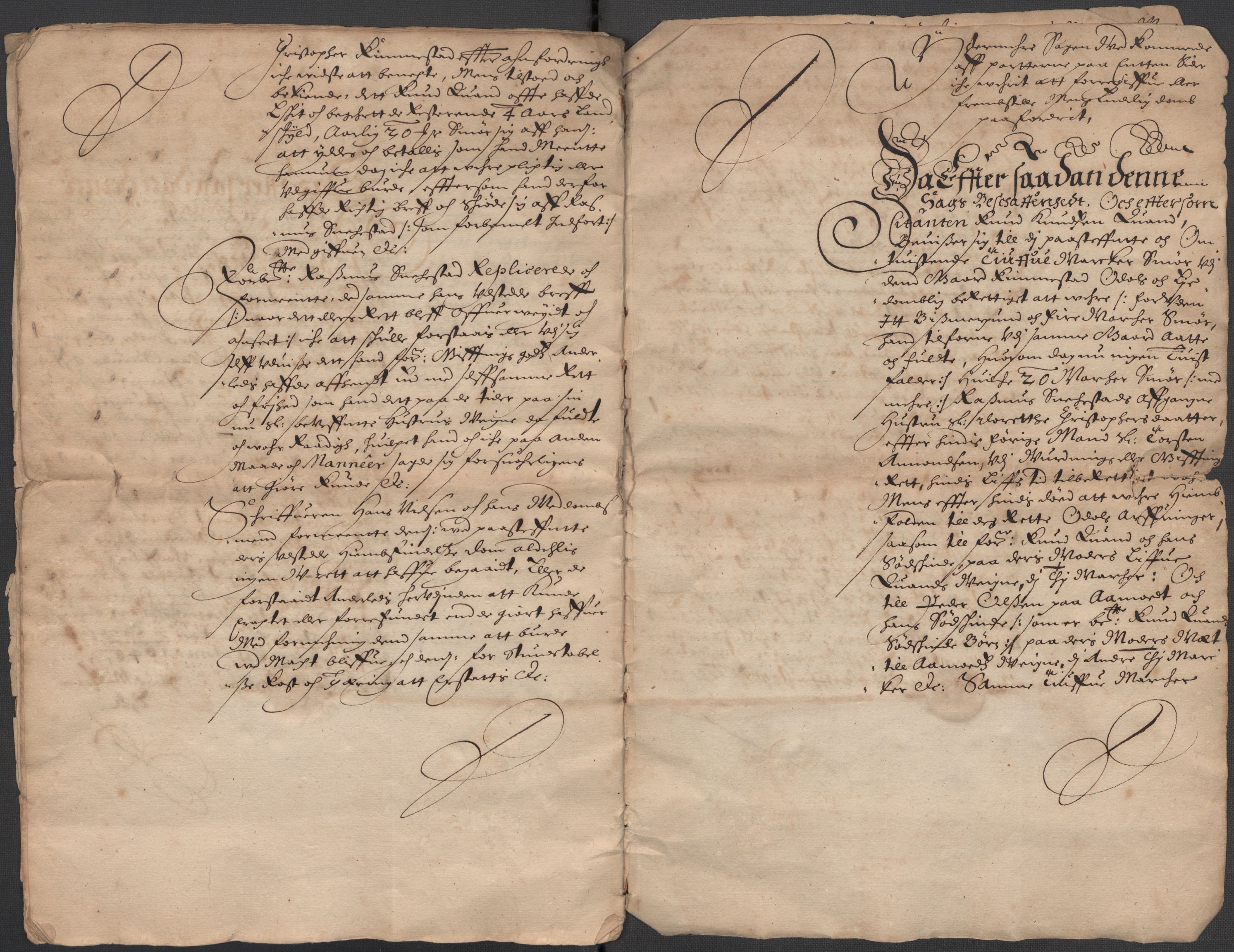 Riksarkivets diplomsamling, AV/RA-EA-5965/F15/L0024: Prestearkiv - Vestfold, 1619-1681, p. 172