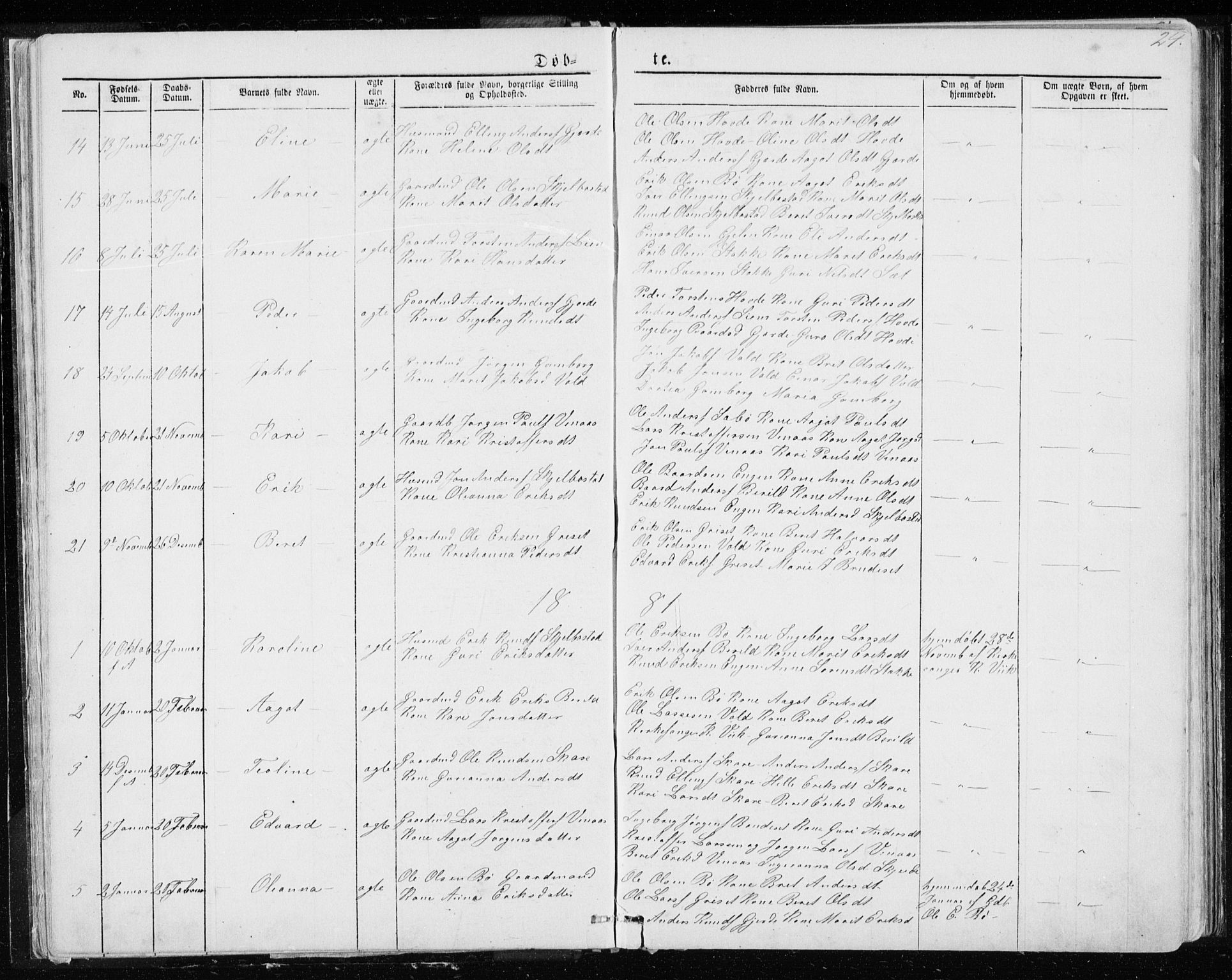 Ministerialprotokoller, klokkerbøker og fødselsregistre - Møre og Romsdal, AV/SAT-A-1454/543/L0564: Parish register (copy) no. 543C02, 1867-1915, p. 24