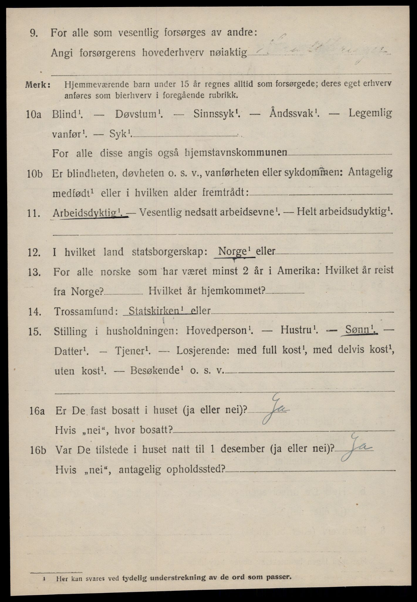SAT, 1920 census for Frei, 1920, p. 2078