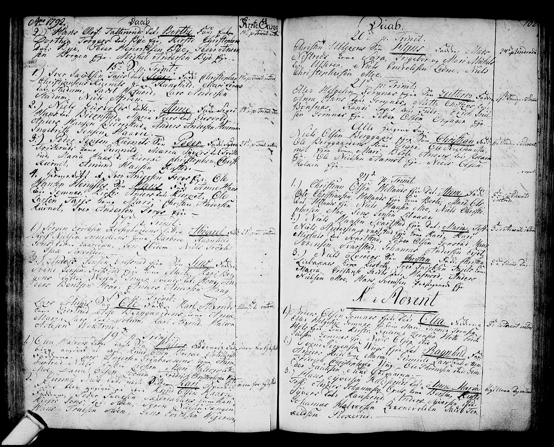 Hole kirkebøker, SAKO/A-228/F/Fa/L0002: Parish register (official) no. I 2, 1766-1814, p. 102
