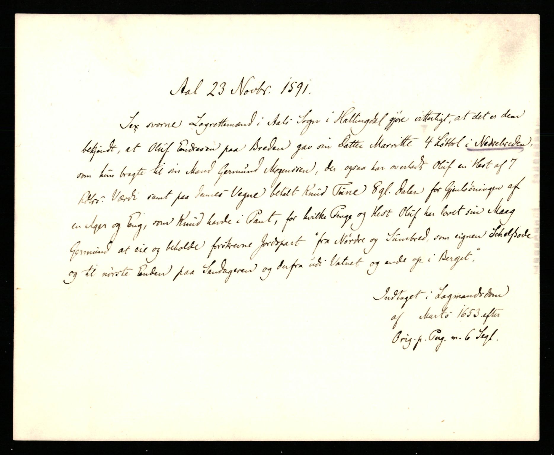 Riksarkivets diplomsamling, AV/RA-EA-5965/F35/F35b/L0003: Riksarkivets diplomer, seddelregister, 1583-1592, p. 605