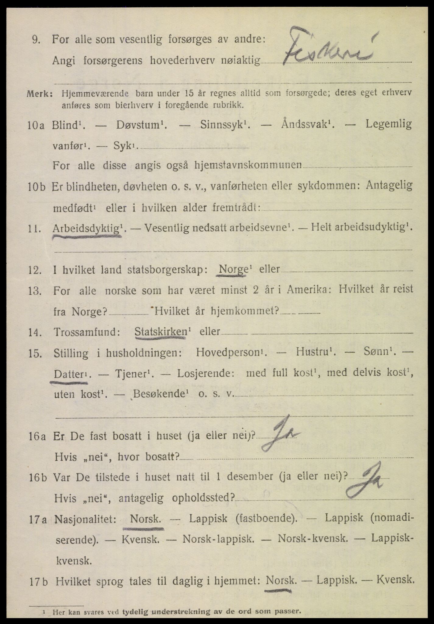 SAT, 1920 census for Leiranger, 1920, p. 776