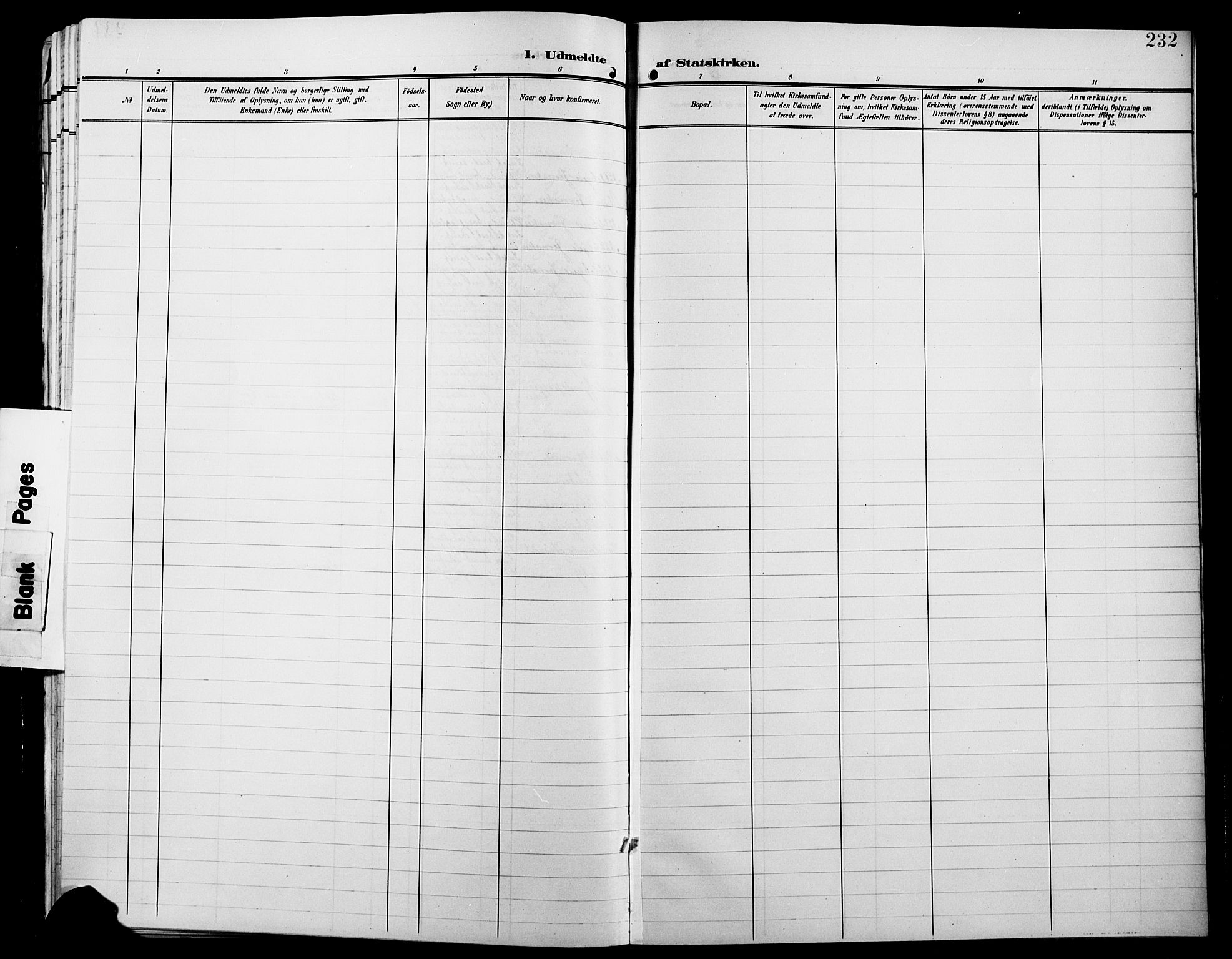 Jevnaker prestekontor, SAH/PREST-116/H/Ha/Hab/L0004: Parish register (copy) no. 4, 1907-1918, p. 232
