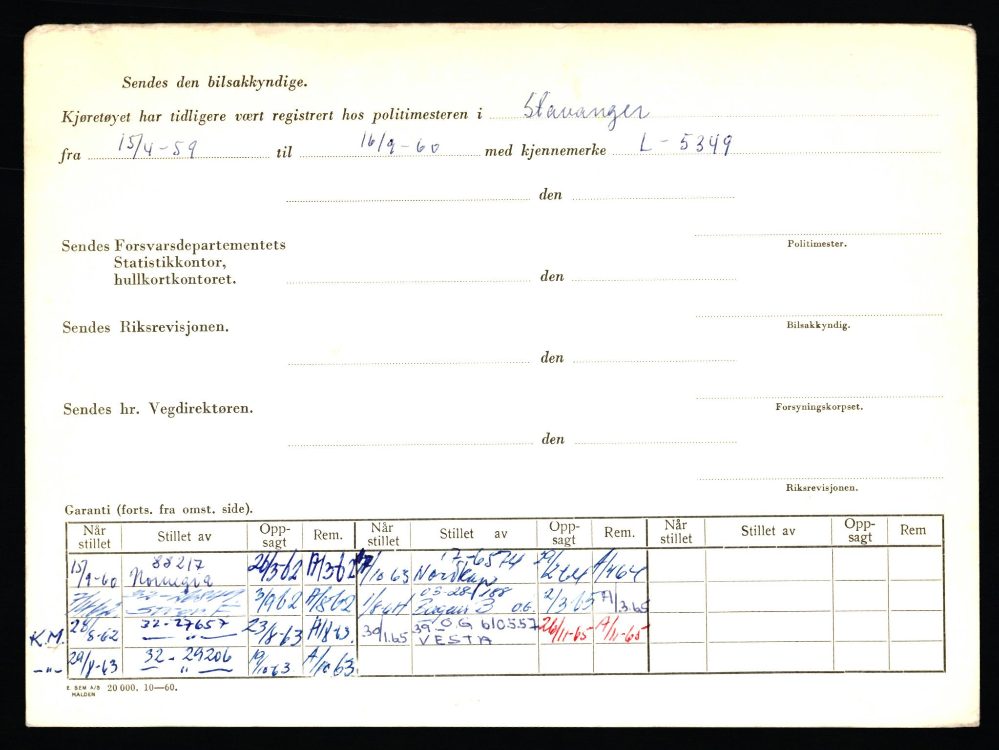 Stavanger trafikkstasjon, AV/SAST-A-101942/0/F/L0047: L-28400 - L-29099, 1930-1971, p. 332