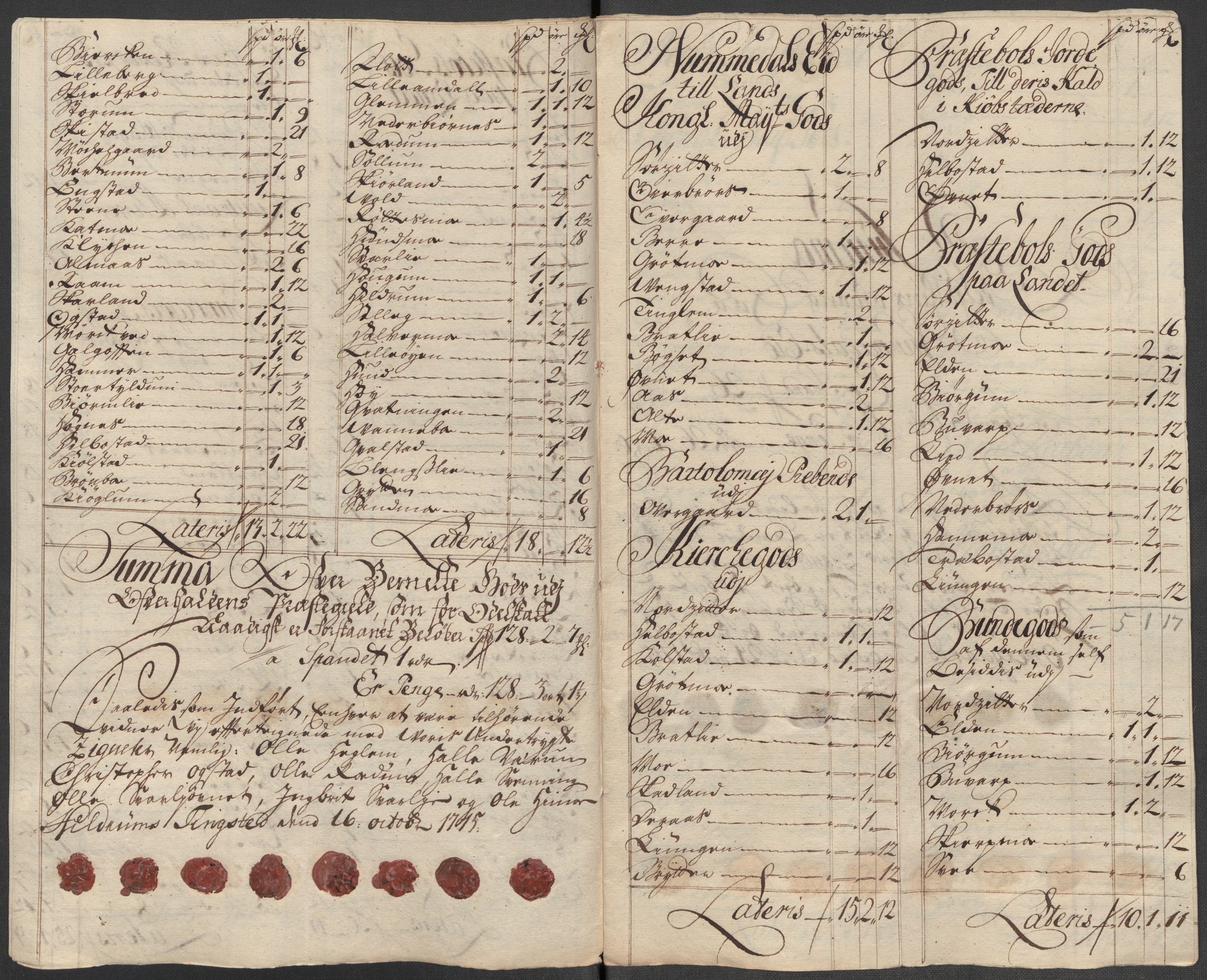 Rentekammeret inntil 1814, Reviderte regnskaper, Fogderegnskap, AV/RA-EA-4092/R64/L4436: Fogderegnskap Namdal, 1715, p. 214