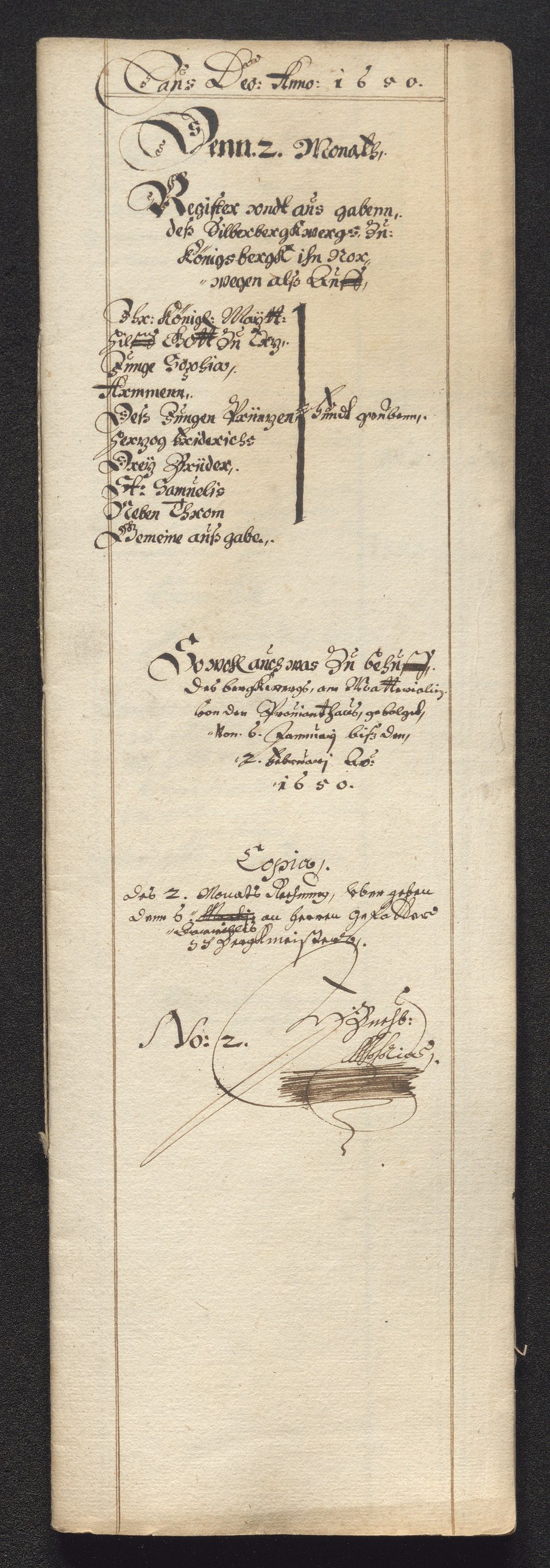 Kongsberg Sølvverk 1623-1816, SAKO/EA-3135/001/D/Dc/Dcd/L0024: Utgiftsregnskap for gruver m.m. , 1650, p. 38