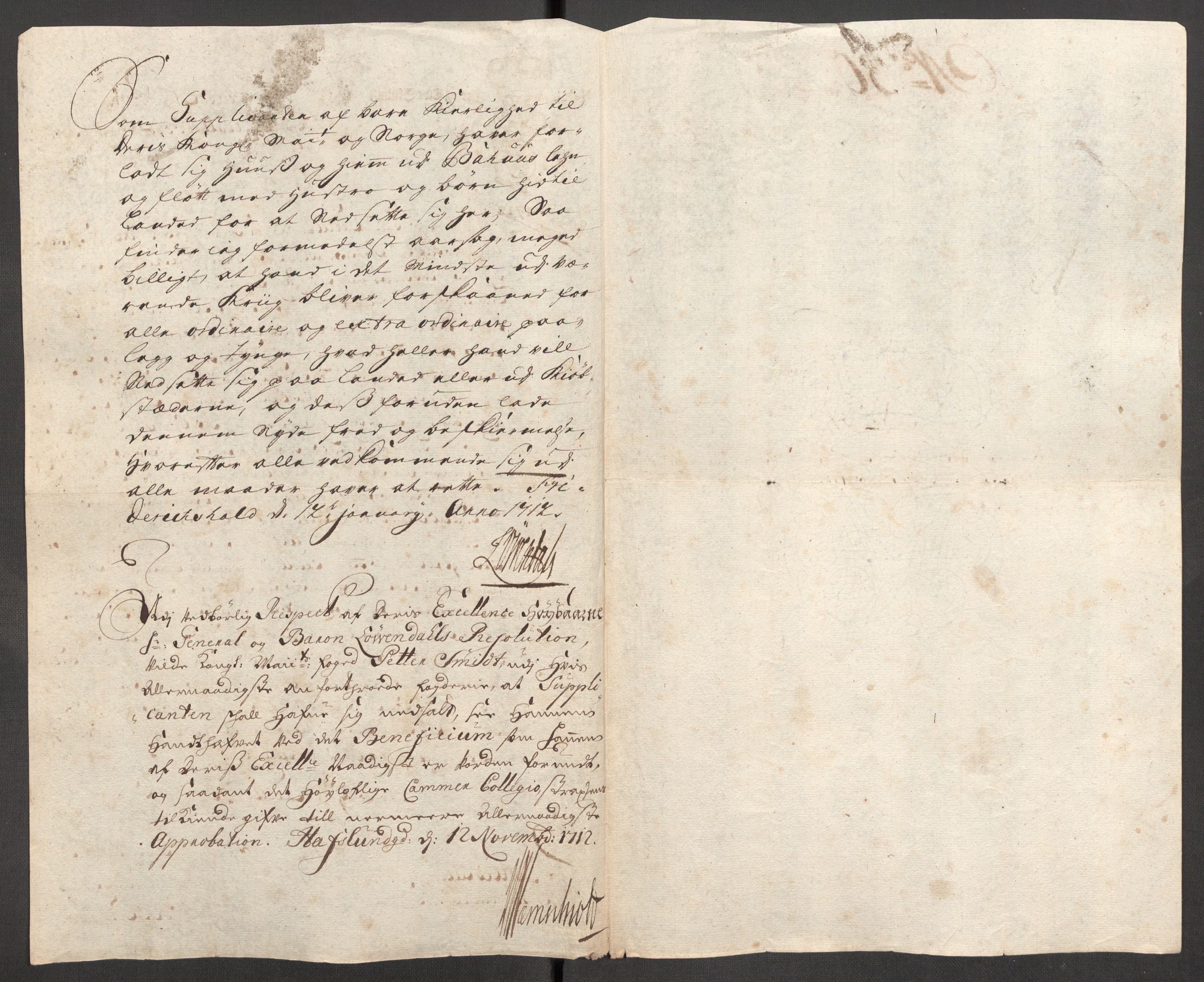 Rentekammeret inntil 1814, Reviderte regnskaper, Fogderegnskap, AV/RA-EA-4092/R01/L0021: Fogderegnskap Idd og Marker, 1712, p. 250