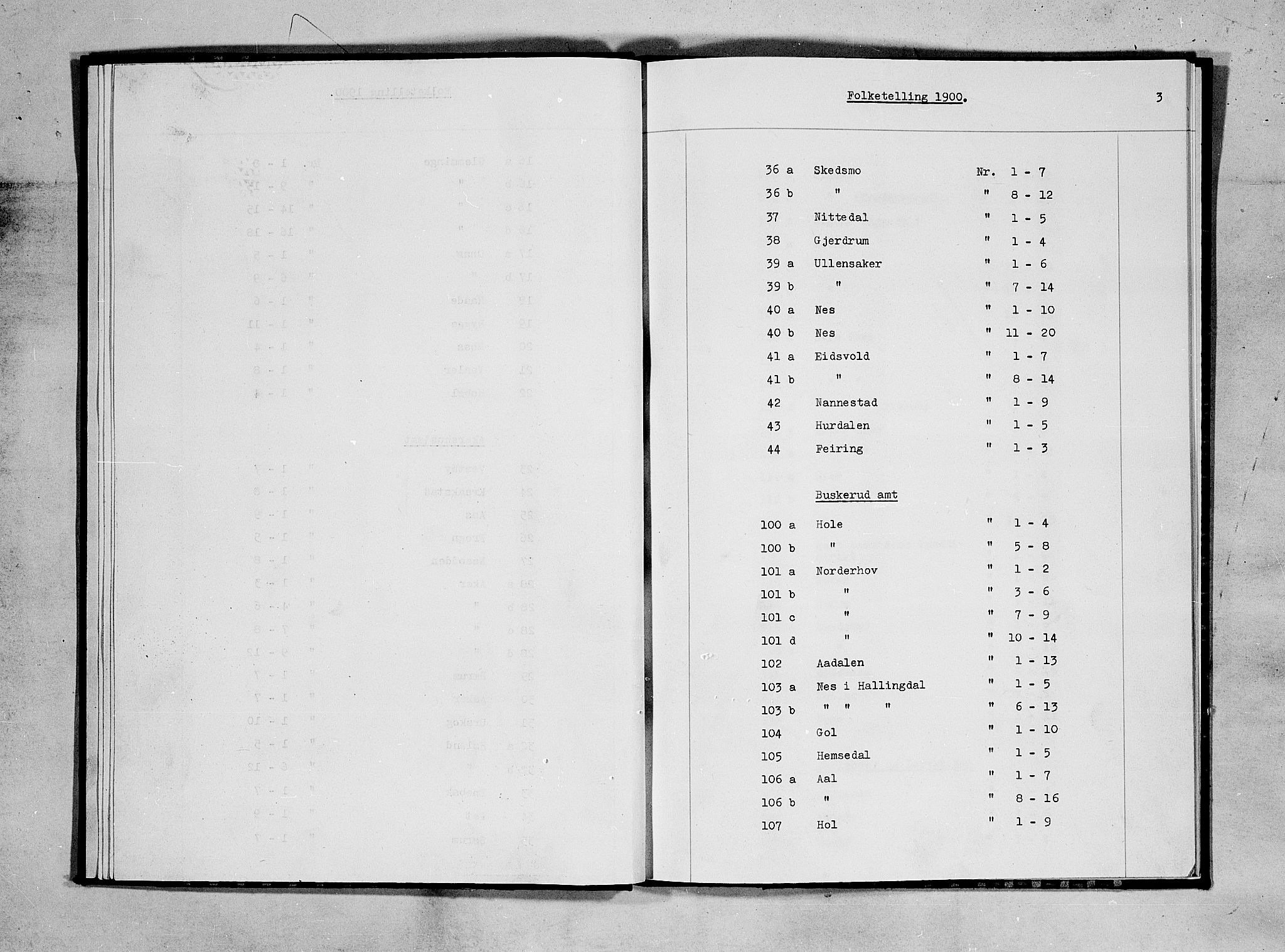 RA, 1900 census for Nes, 1900, p. 34