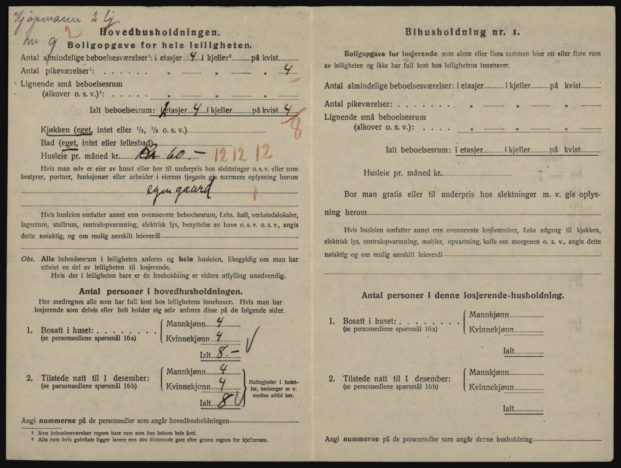 SATØ, 1920 census for Tromsø, 1920, p. 4200