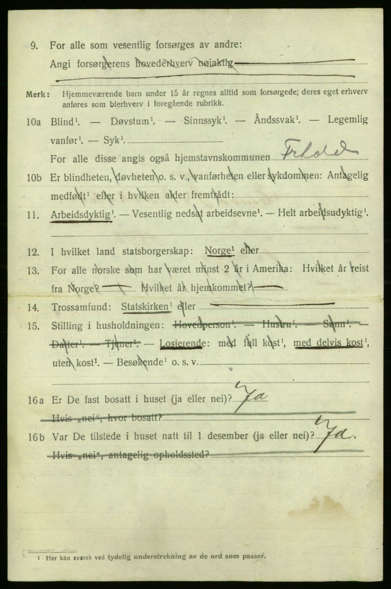 SAO, 1920 census for Fredrikshald, 1920, p. 18802