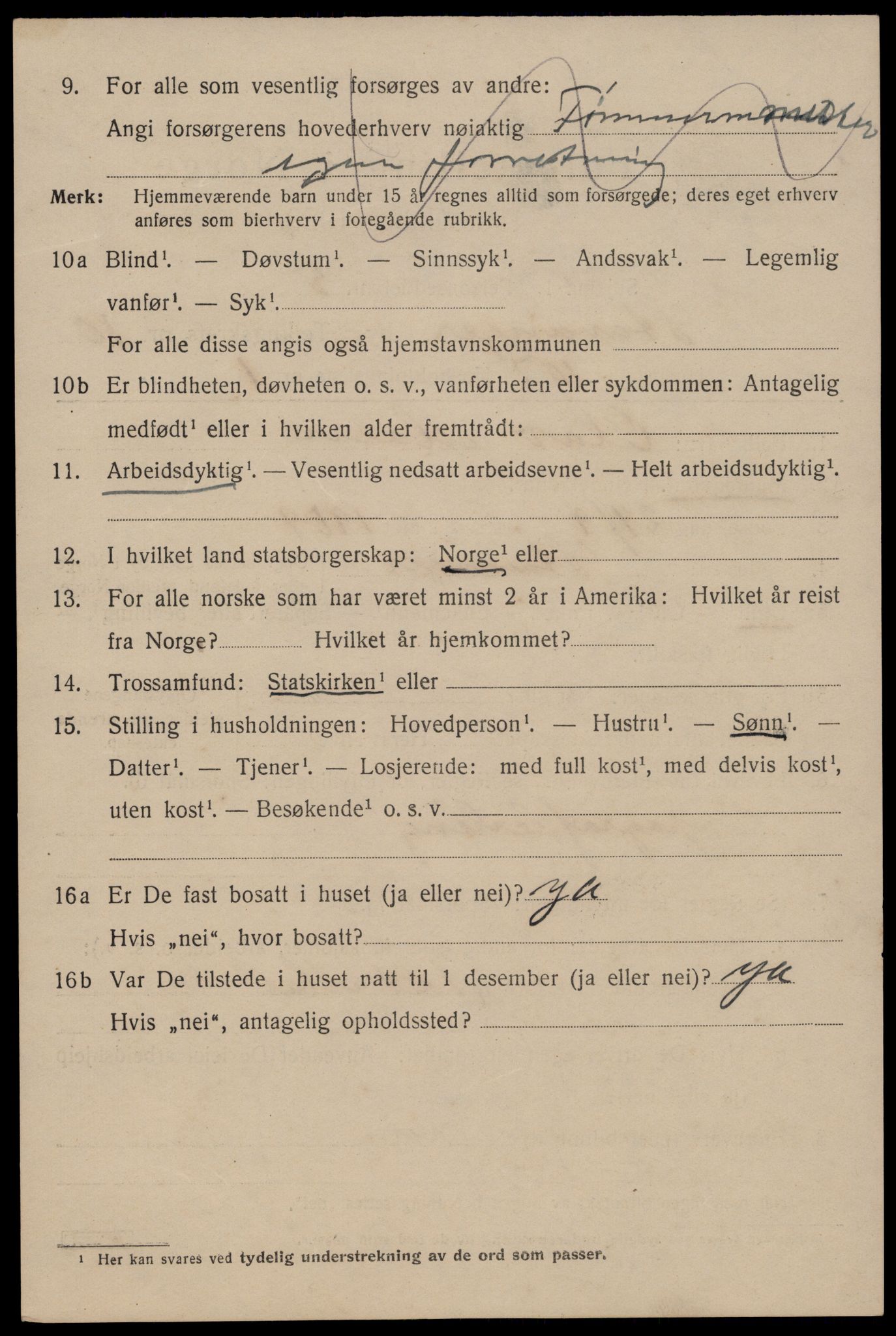 SAST, 1920 census for Stavanger, 1920, p. 53633