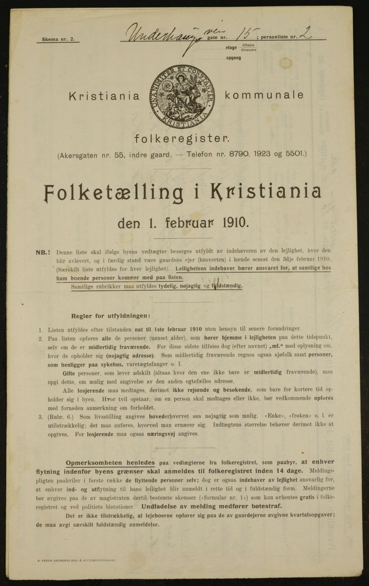 OBA, Municipal Census 1910 for Kristiania, 1910, p. 113659