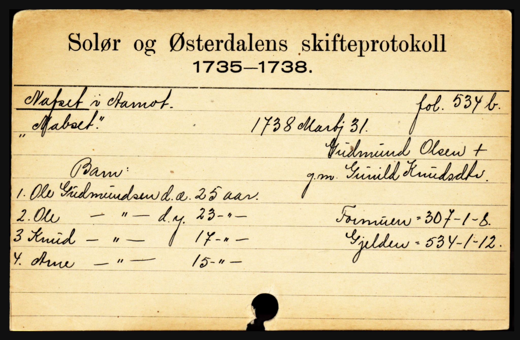 Solør og Østerdalen sorenskriveri, SAH/TING-024/J, 1716-1774, p. 4077