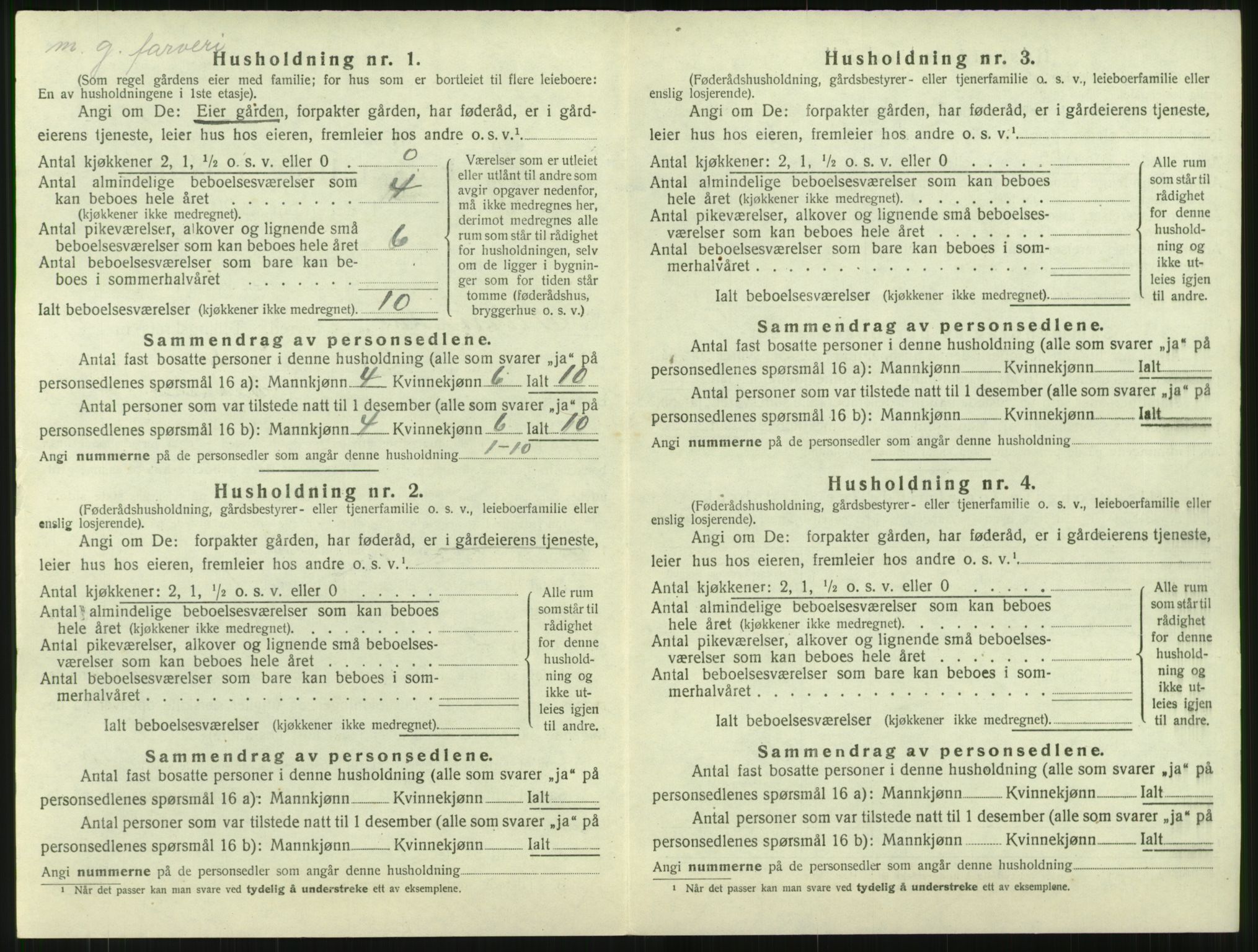 SAT, 1920 census for Surnadal, 1920, p. 396