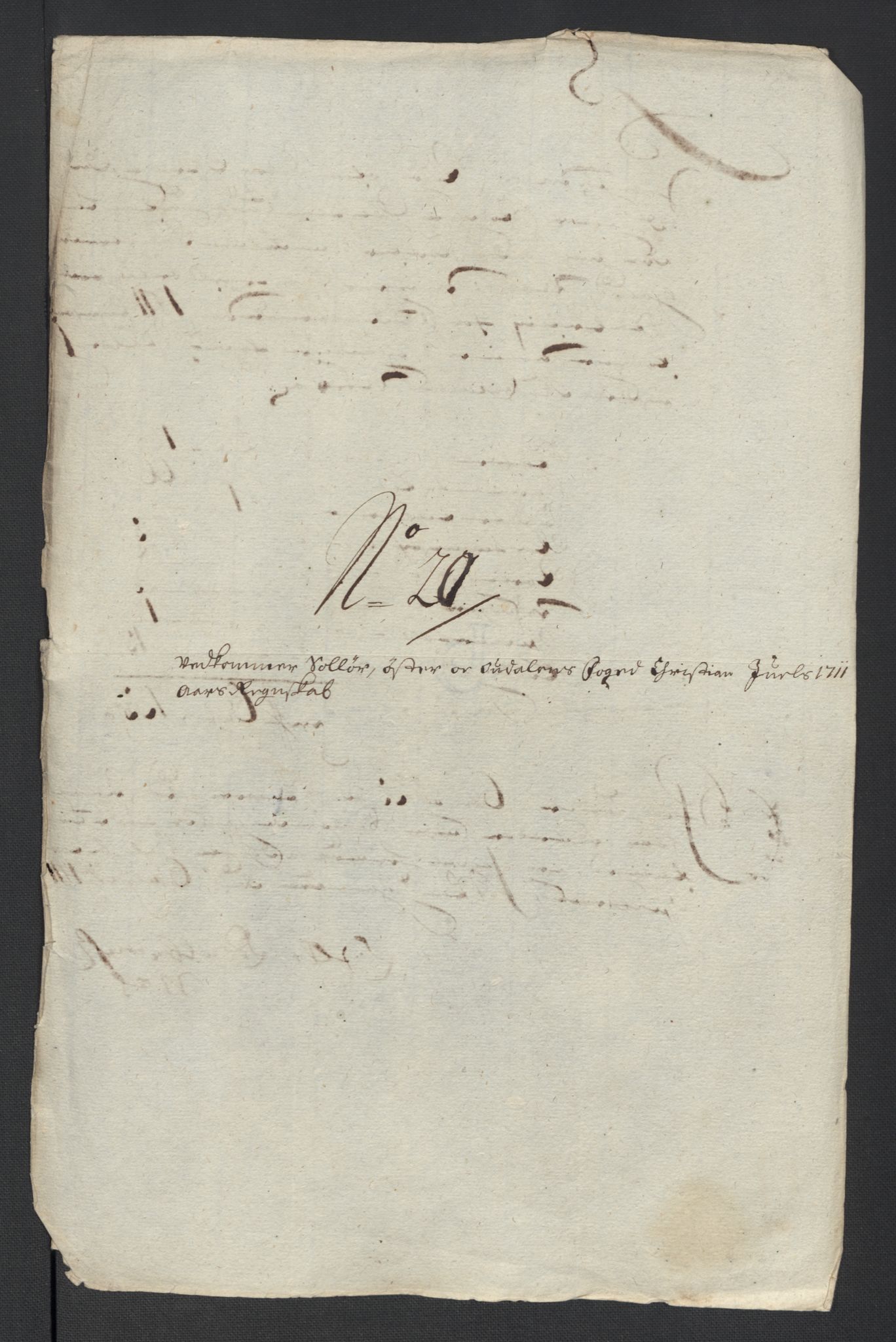 Rentekammeret inntil 1814, Reviderte regnskaper, Fogderegnskap, RA/EA-4092/R13/L0848: Fogderegnskap Solør, Odal og Østerdal, 1711, p. 302