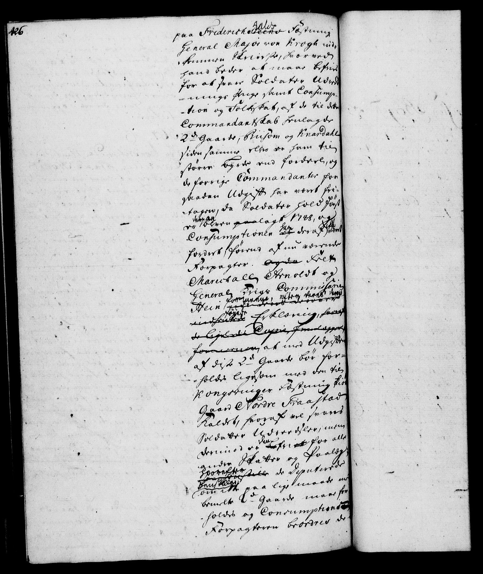 Rentekammeret, Kammerkanselliet, RA/EA-3111/G/Gh/Gha/L0032: Norsk ekstraktmemorialprotokoll (merket RK 53.77), 1753-1755, p. 426