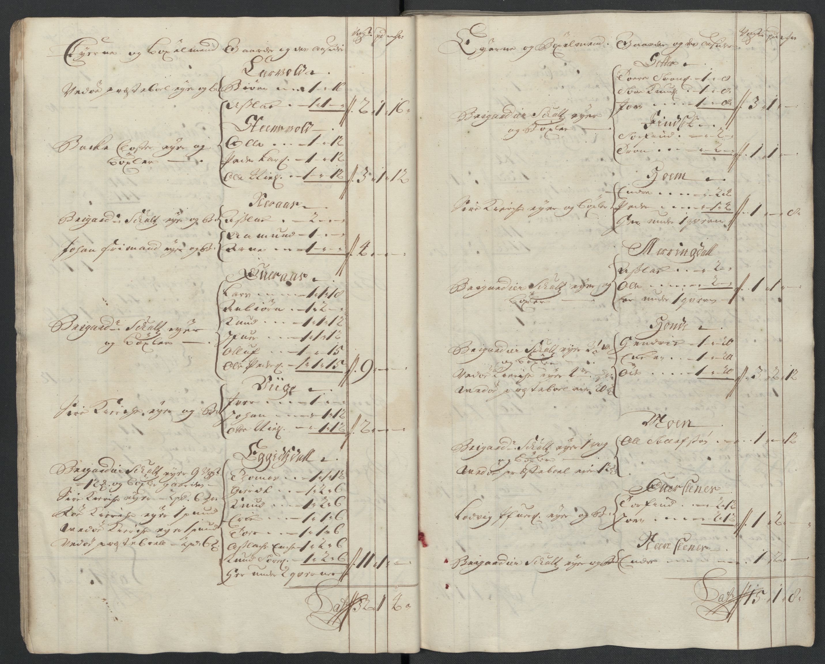Rentekammeret inntil 1814, Reviderte regnskaper, Fogderegnskap, RA/EA-4092/R55/L3656: Fogderegnskap Romsdal, 1703-1705, p. 377