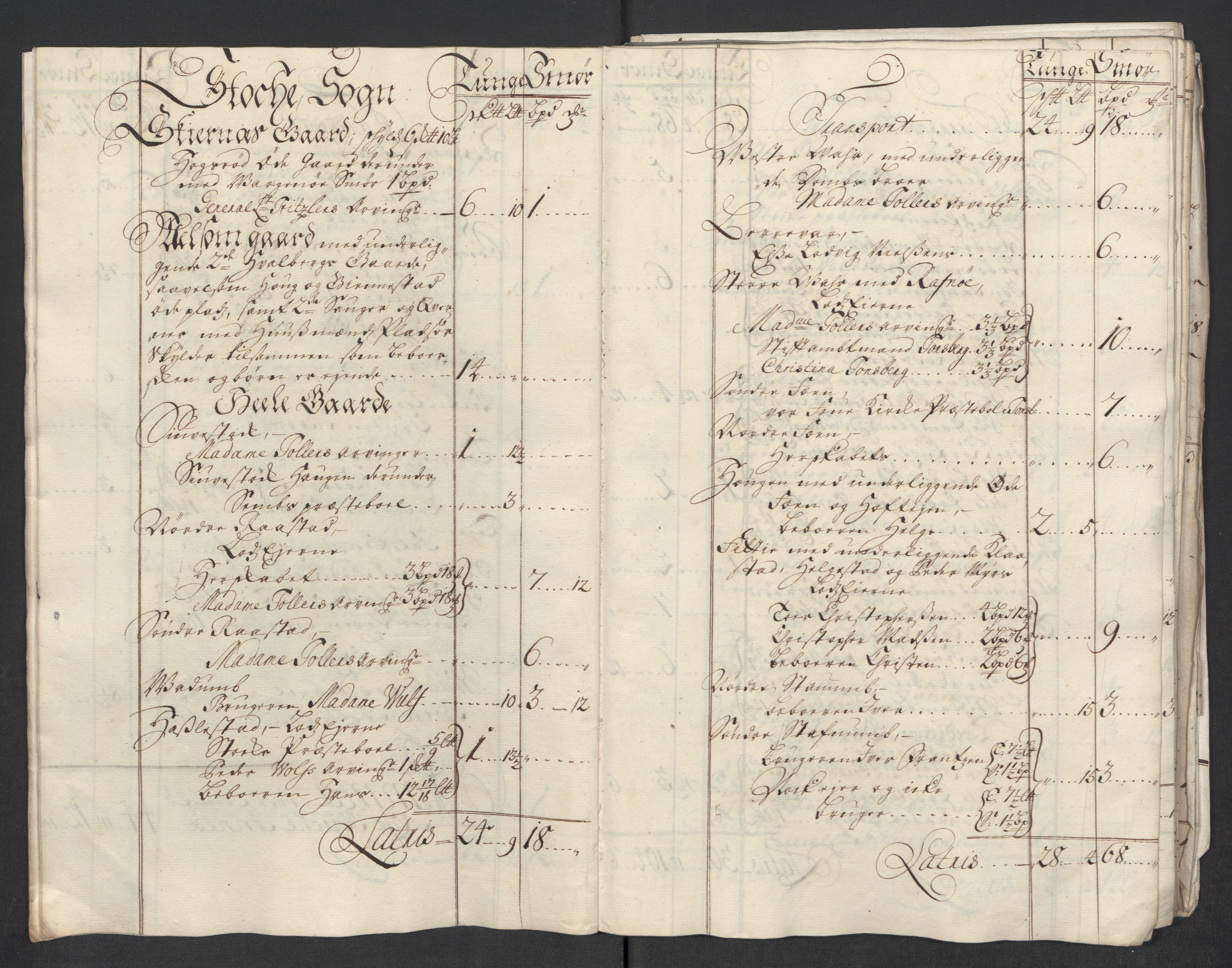 Rentekammeret inntil 1814, Reviderte regnskaper, Fogderegnskap, AV/RA-EA-4092/R32/L1882: Fogderegnskap Jarlsberg grevskap, 1718, p. 48