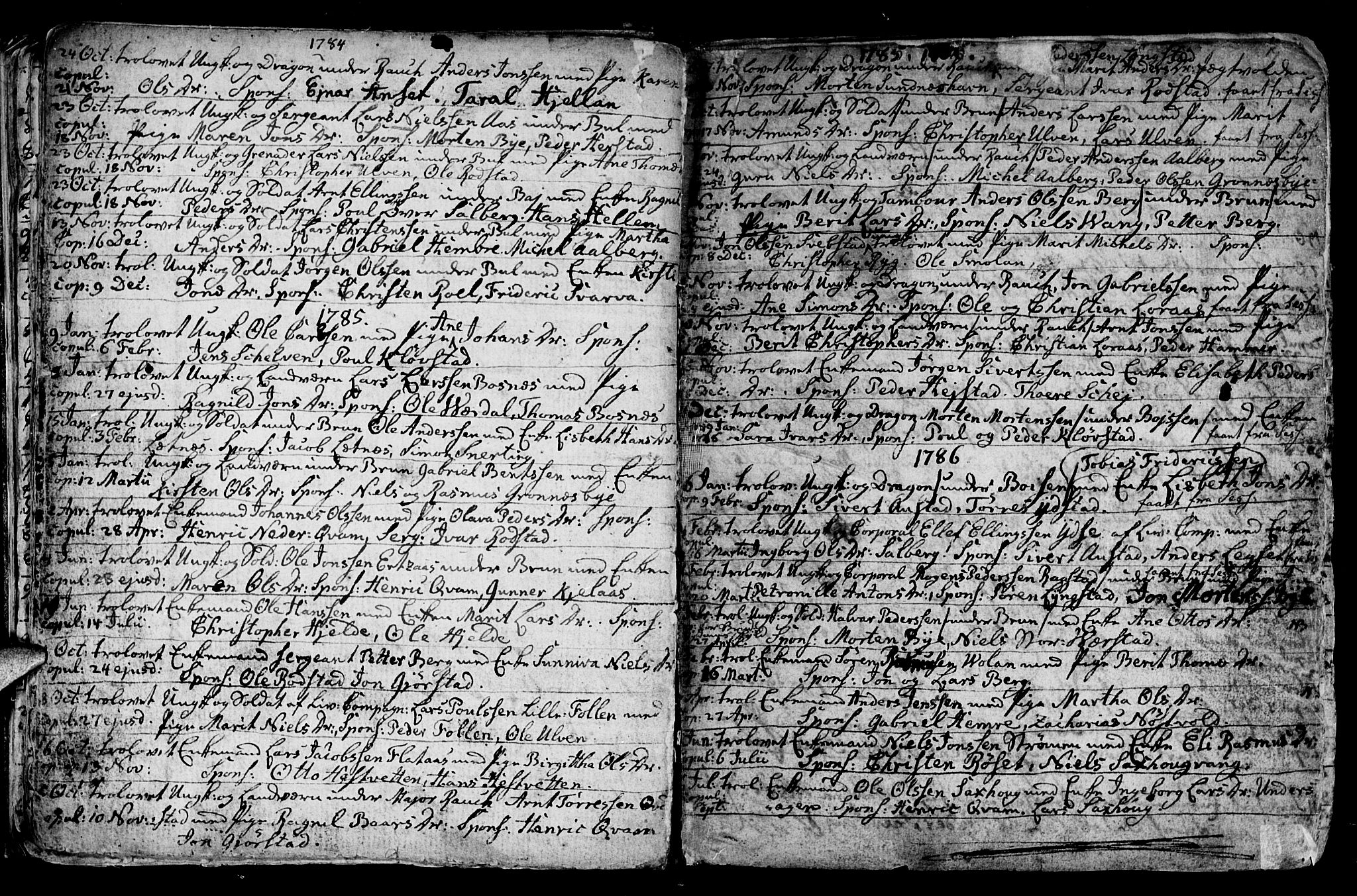 Ministerialprotokoller, klokkerbøker og fødselsregistre - Nord-Trøndelag, SAT/A-1458/730/L0273: Parish register (official) no. 730A02, 1762-1802, p. 19