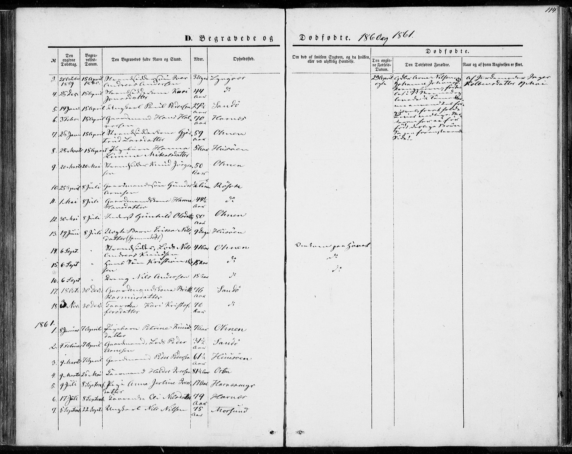 Ministerialprotokoller, klokkerbøker og fødselsregistre - Møre og Romsdal, SAT/A-1454/561/L0728: Parish register (official) no. 561A02, 1858-1878, p. 114