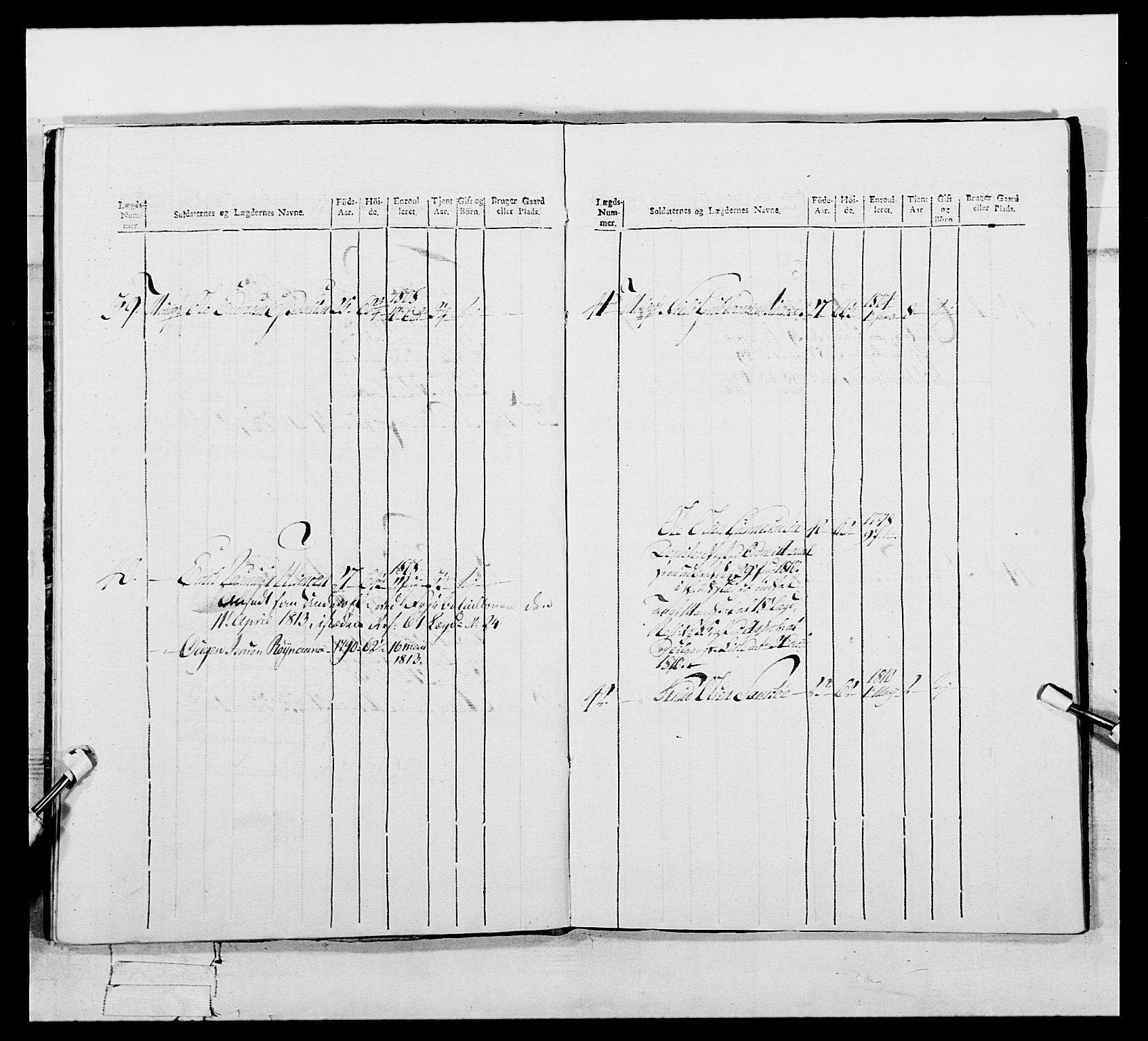 Generalitets- og kommissariatskollegiet, Det kongelige norske kommissariatskollegium, AV/RA-EA-5420/E/Eh/L0112: Vesterlenske nasjonale infanteriregiment, 1812, p. 18