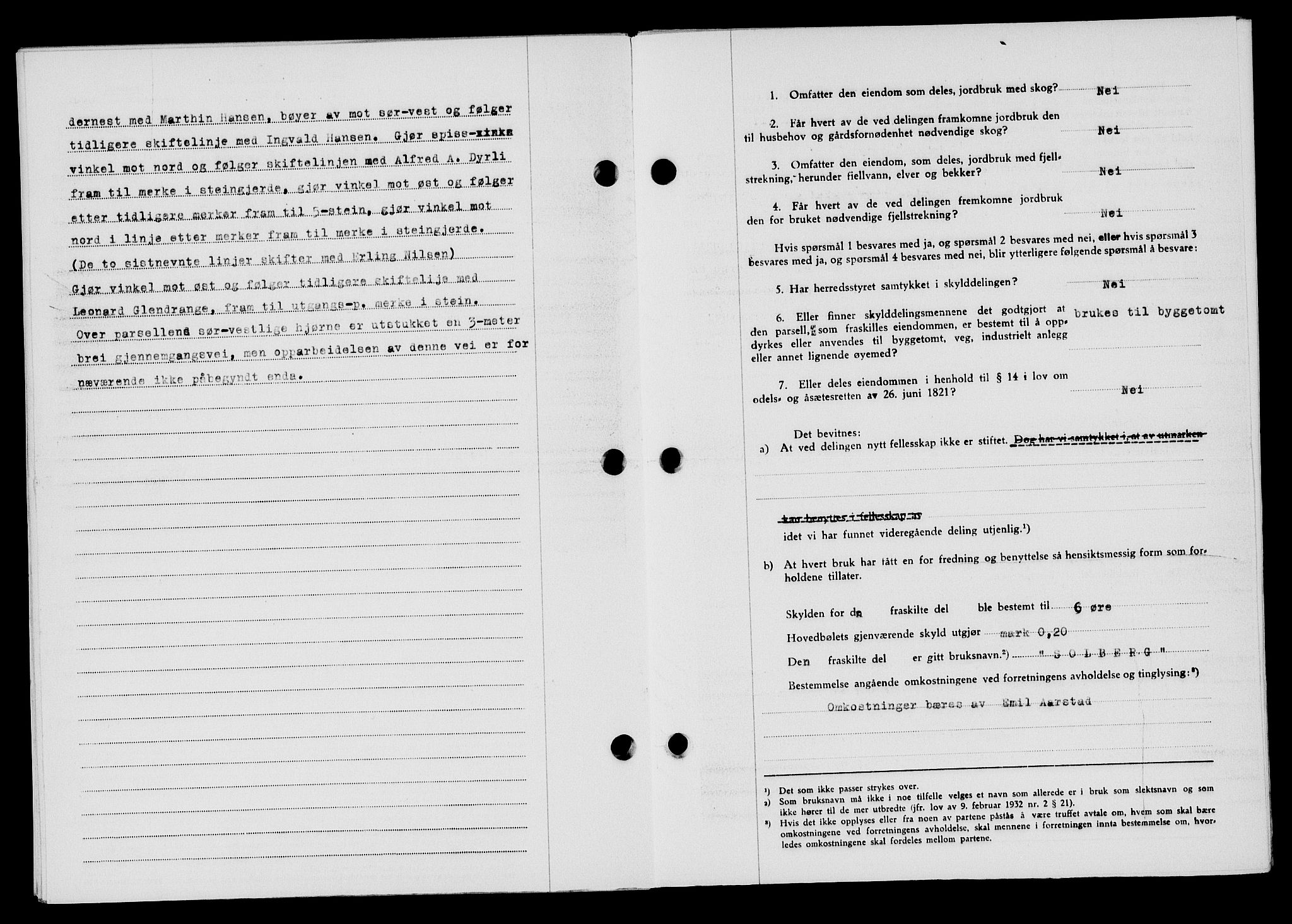 Flekkefjord sorenskriveri, AV/SAK-1221-0001/G/Gb/Gba/L0065: Mortgage book no. A-13, 1949-1949, Diary no: : 422/1949