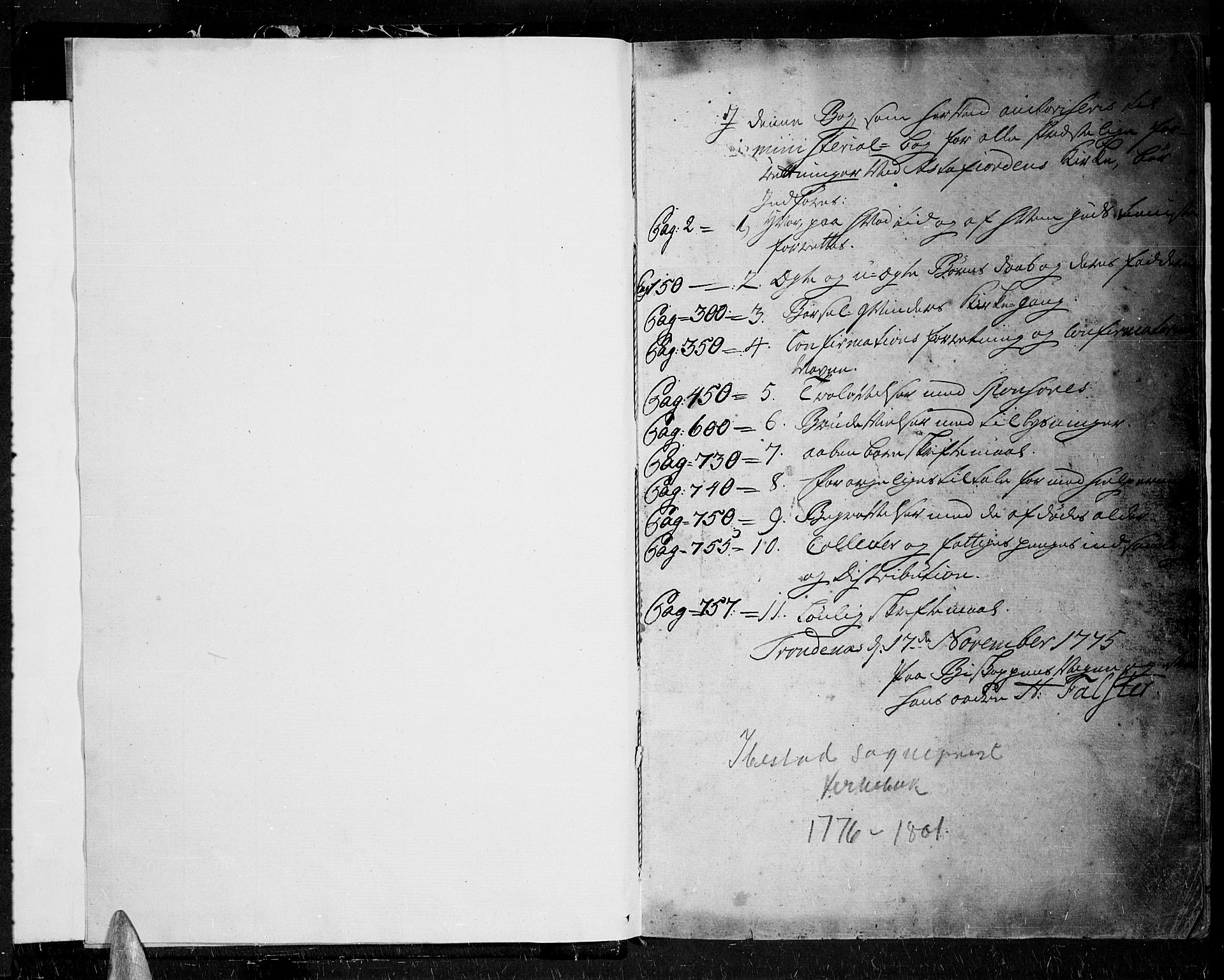 Ibestad sokneprestembete, SATØ/S-0077/H/Ha/Haa/L0003kirke: Parish register (official) no. 3, 1776-1801