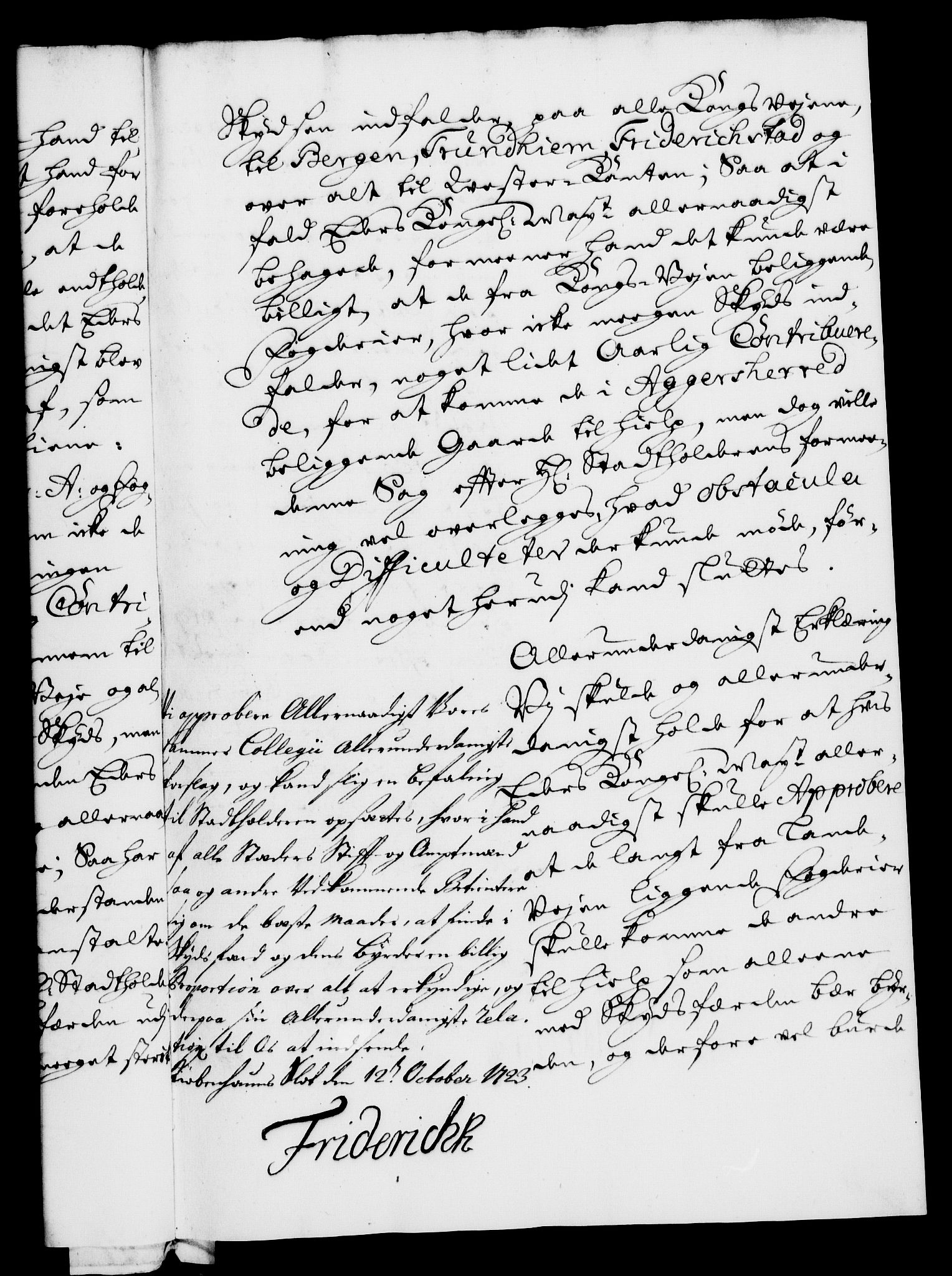 Rentekammeret, Kammerkanselliet, AV/RA-EA-3111/G/Gf/Gfa/L0006: Norsk relasjons- og resolusjonsprotokoll (merket RK 52.6), 1723, p. 1080