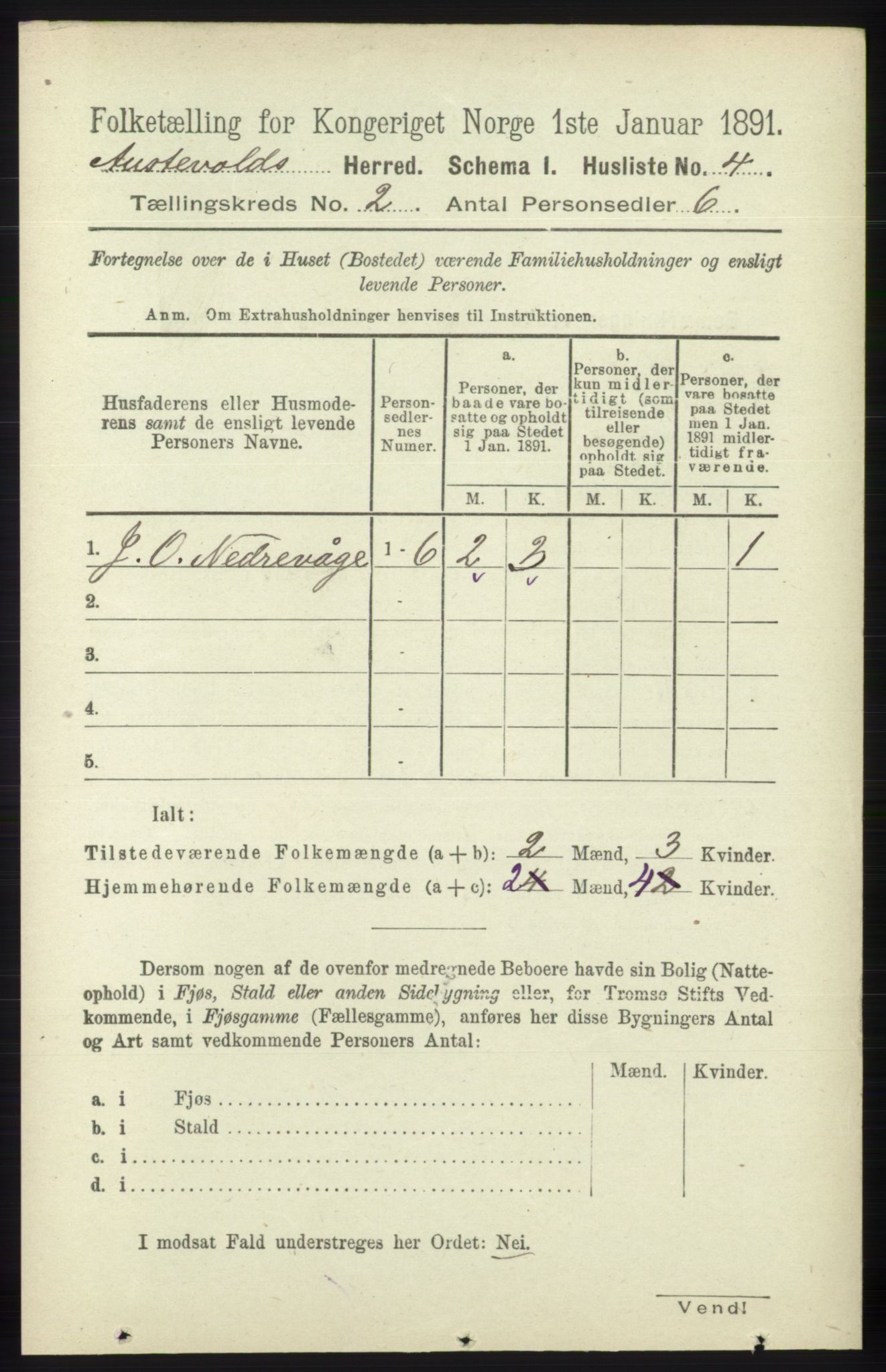 RA, 1891 census for 1244 Austevoll, 1891, p. 569