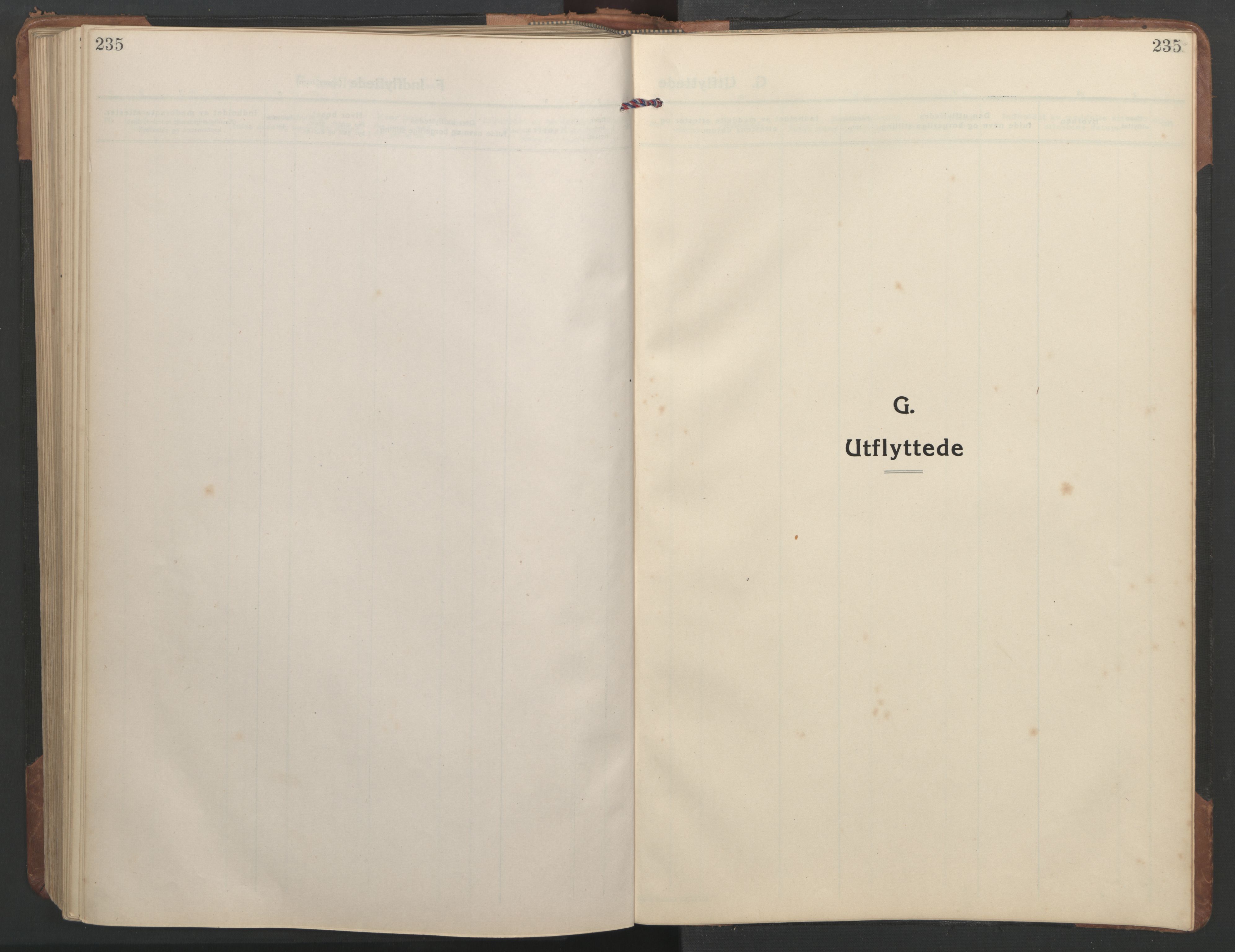 Ministerialprotokoller, klokkerbøker og fødselsregistre - Sør-Trøndelag, SAT/A-1456/638/L0569: Parish register (copy) no. 638C01, 1923-1961, p. 235