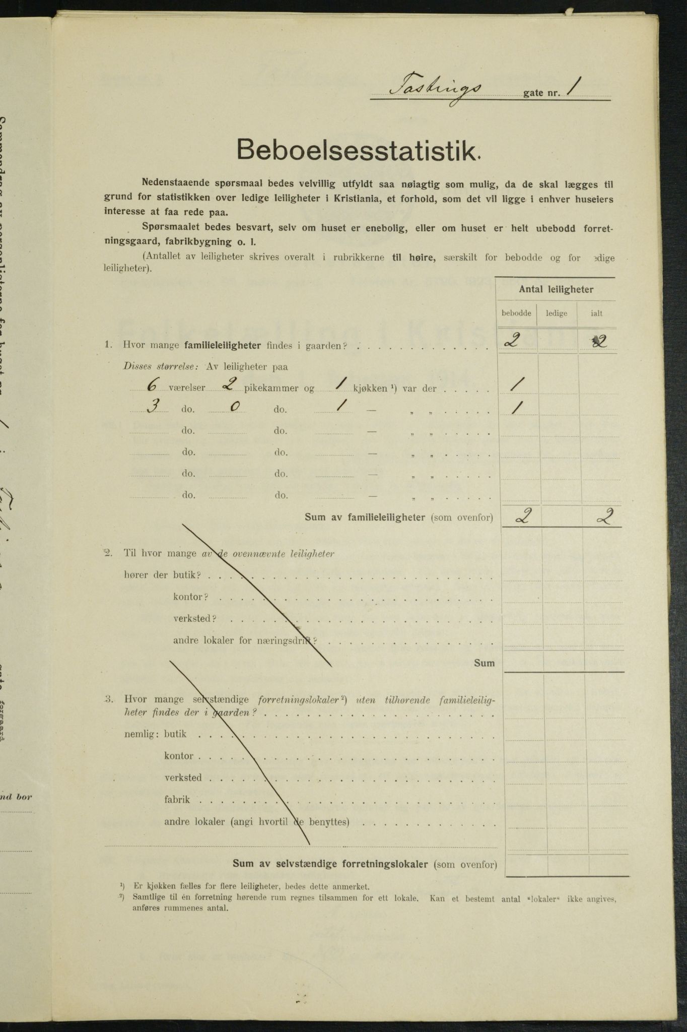 OBA, Municipal Census 1914 for Kristiania, 1914, p. 23777