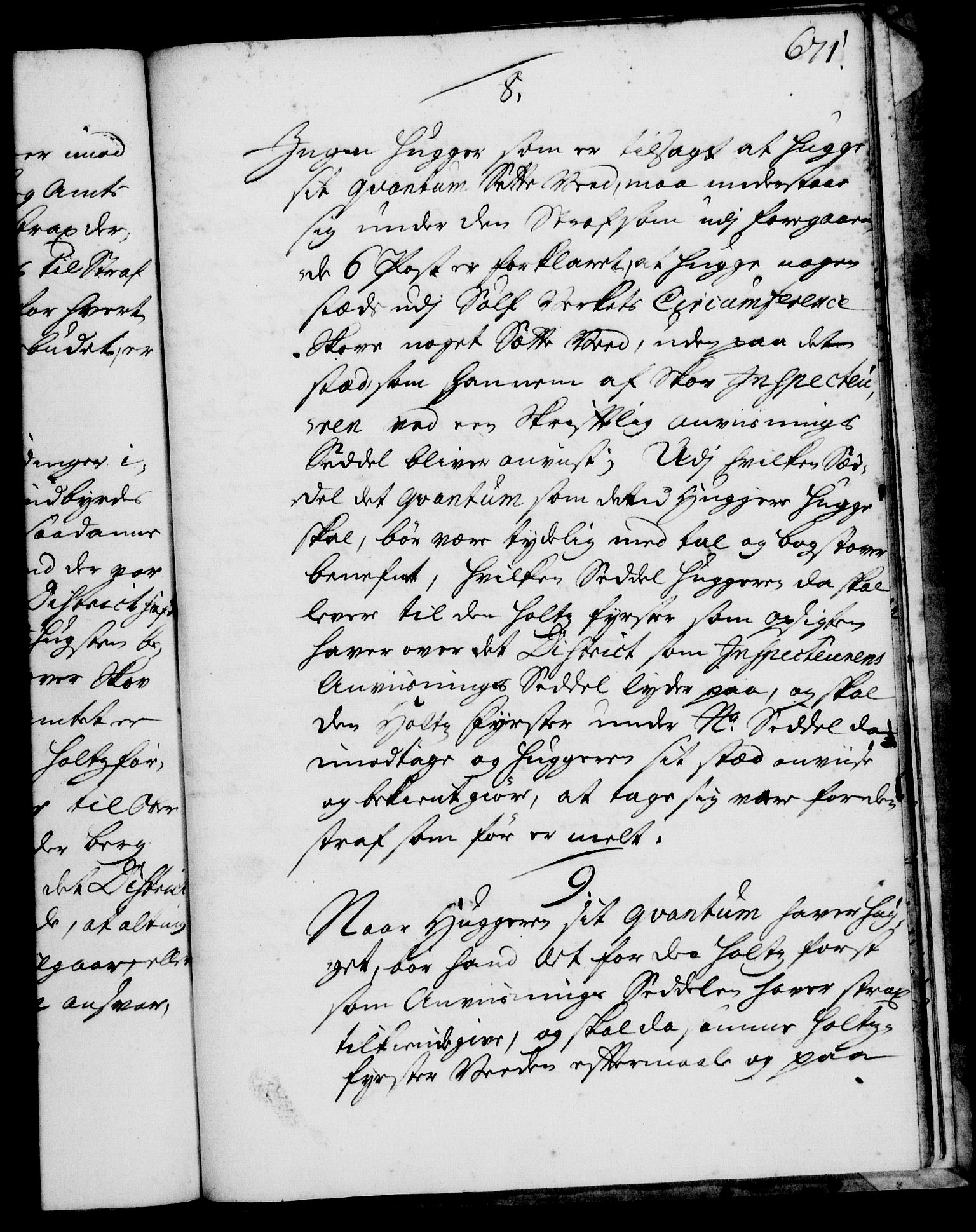 Rentekammeret, Kammerkanselliet, RA/EA-3111/G/Gg/Ggi/L0001: Norsk instruksjonsprotokoll med register (merket RK 53.34), 1720-1729, p. 671