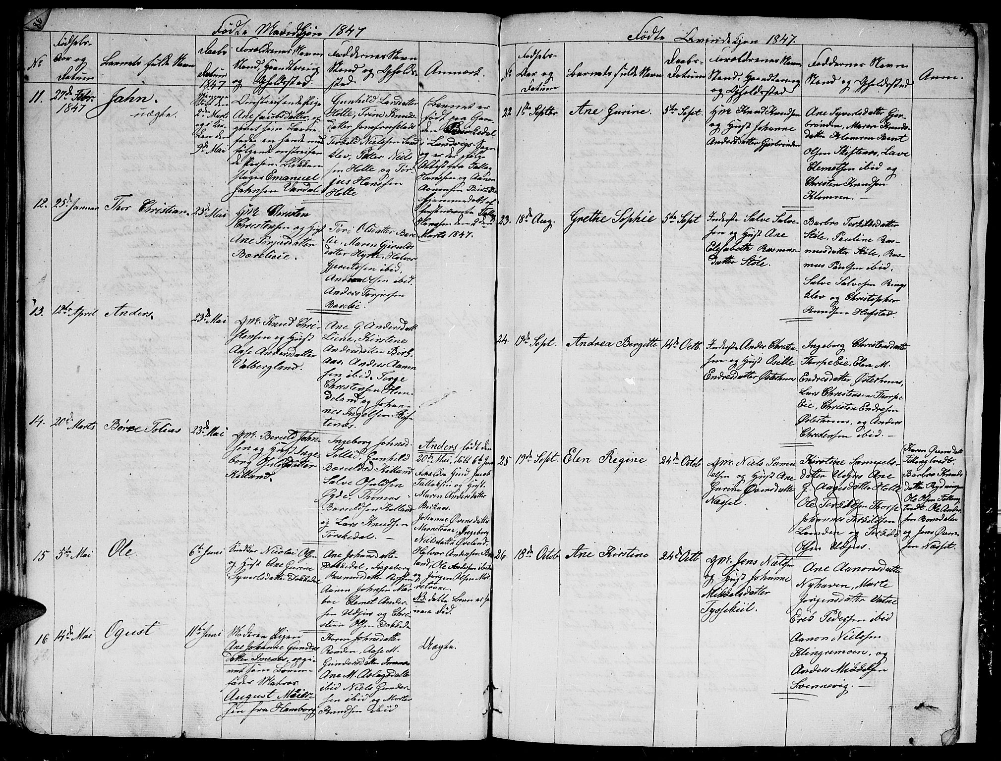 Hommedal sokneprestkontor, AV/SAK-1111-0023/F/Fb/Fbb/L0004: Parish register (copy) no. B 4, 1836-1849, p. 39