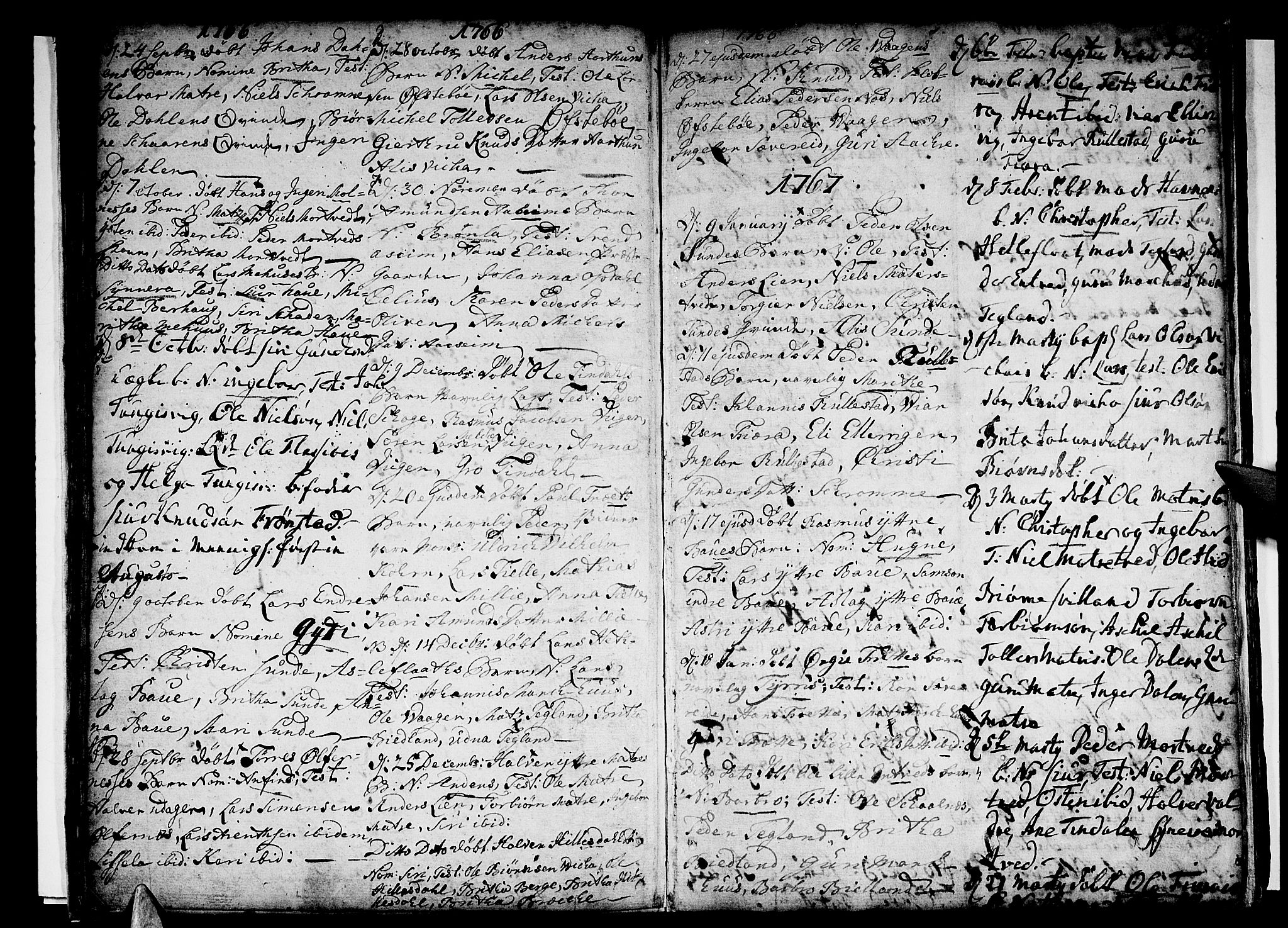 Skånevik sokneprestembete, AV/SAB-A-77801/H/Haa: Parish register (official) no. A 1, 1745-1789, p. 30