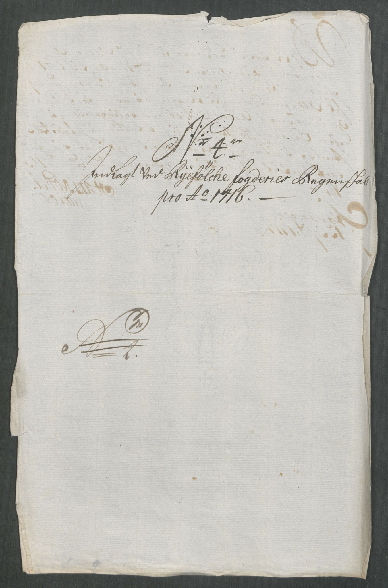 Rentekammeret inntil 1814, Reviderte regnskaper, Fogderegnskap, RA/EA-4092/R47/L2869: Fogderegnskap Ryfylke, 1716, p. 88
