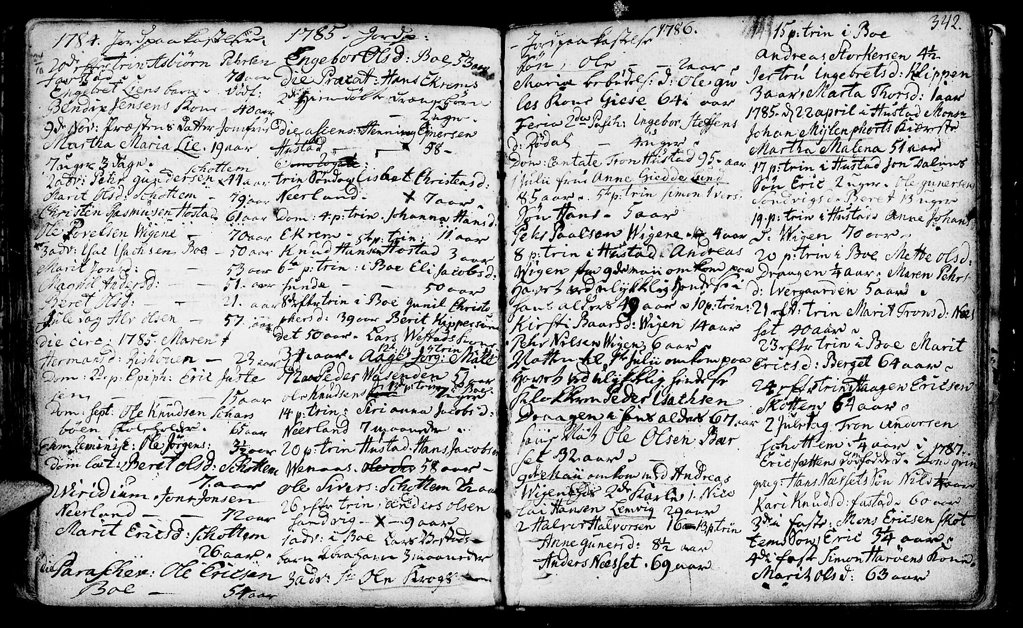 Ministerialprotokoller, klokkerbøker og fødselsregistre - Møre og Romsdal, SAT/A-1454/566/L0761: Parish register (official) no. 566A02 /1, 1767-1817, p. 342